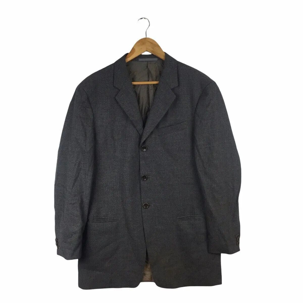Armani × Armani Collezioni Vtg GIORGIO ARMANI COLLEZIONI Made In Italy Blazer Coat Suit Size 44R - 1 Thumbnail
