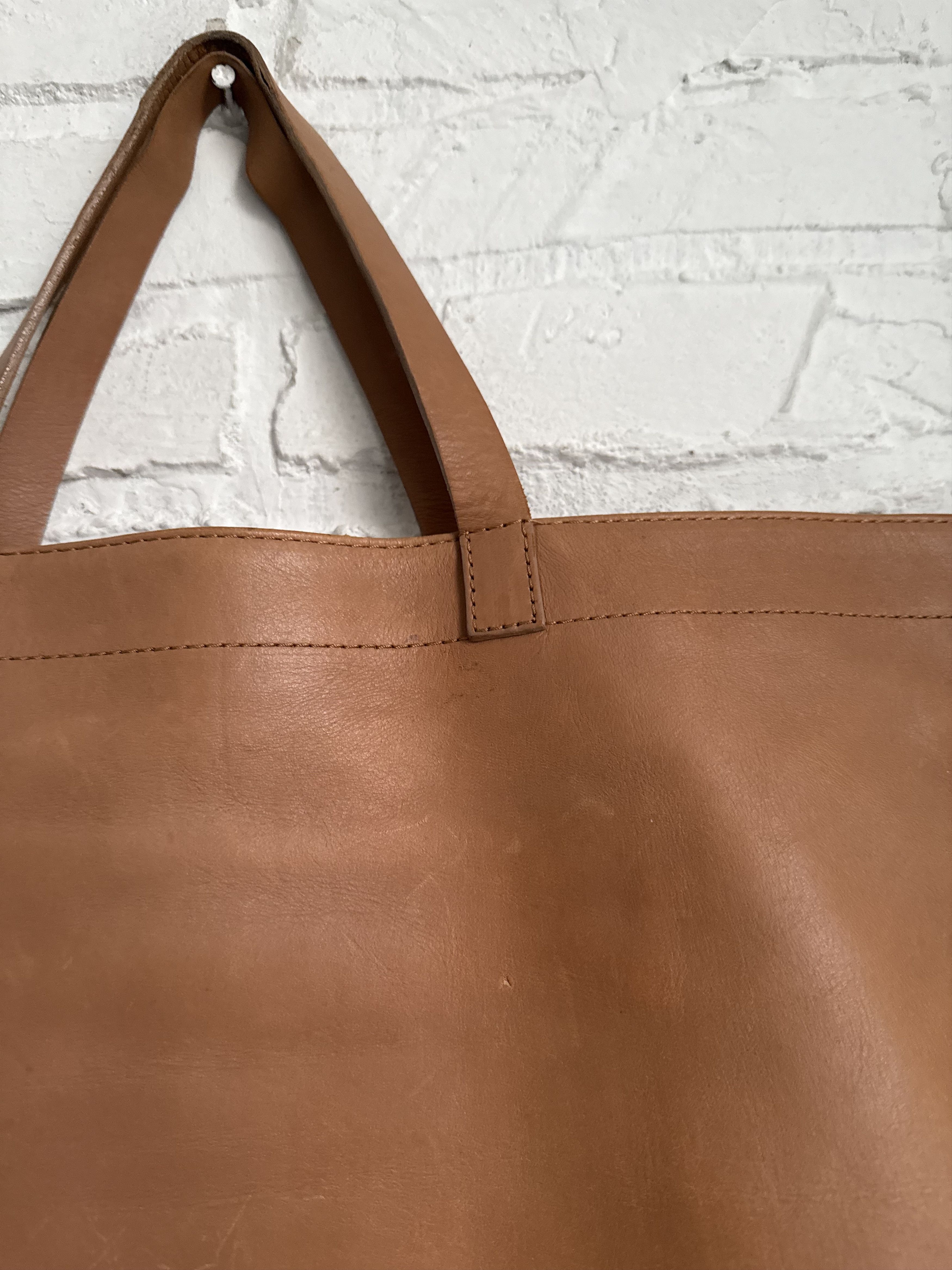 H&M × Maison Margiela Maison Martin Margiela H&M LEATHER TOTE BAG Size ONE SIZE - 15 Thumbnail