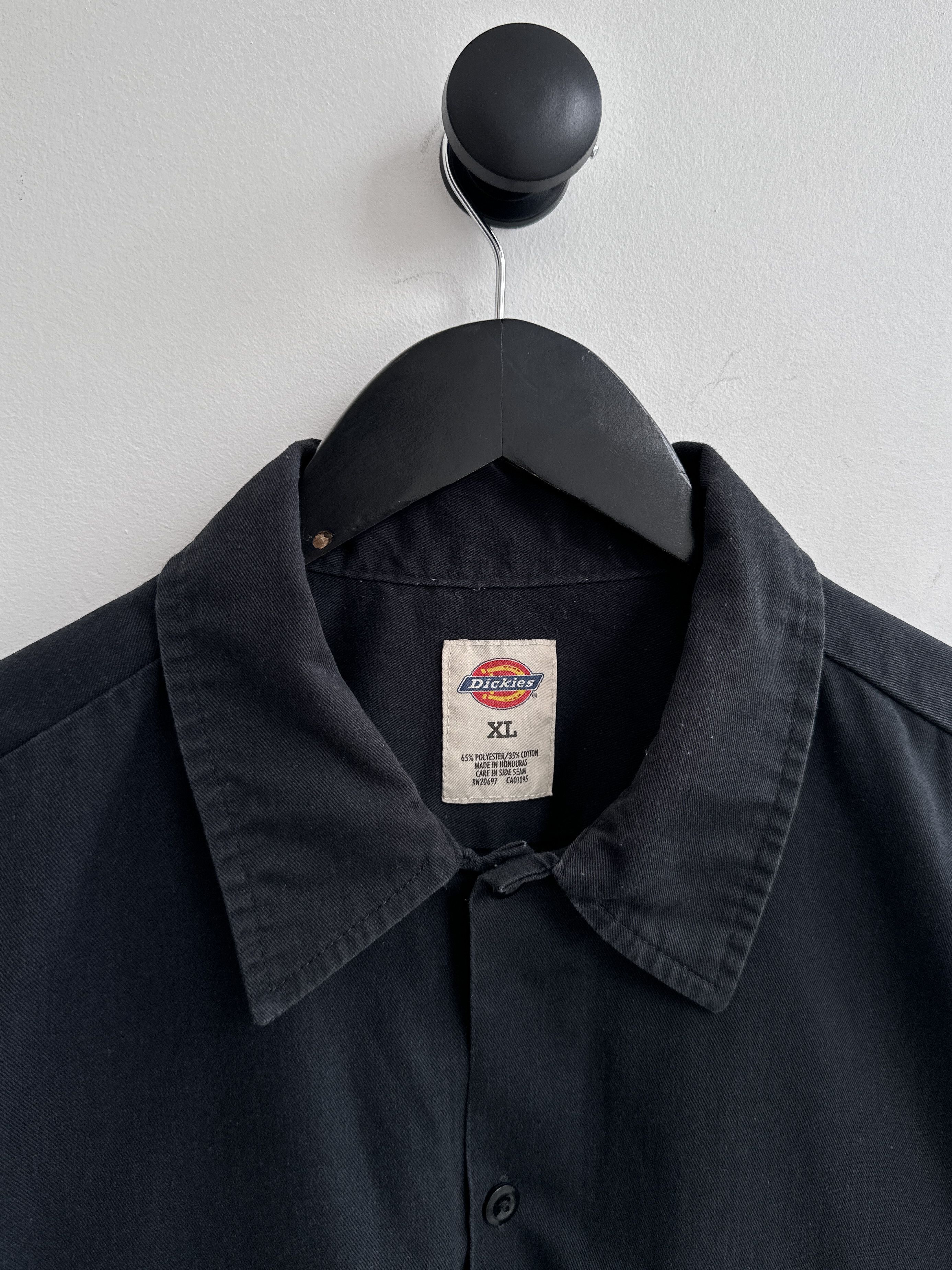 Dickies Dickies Black Short Sleeve Worker Shirt Size US XL / EU 56 / 4 - 4 Thumbnail