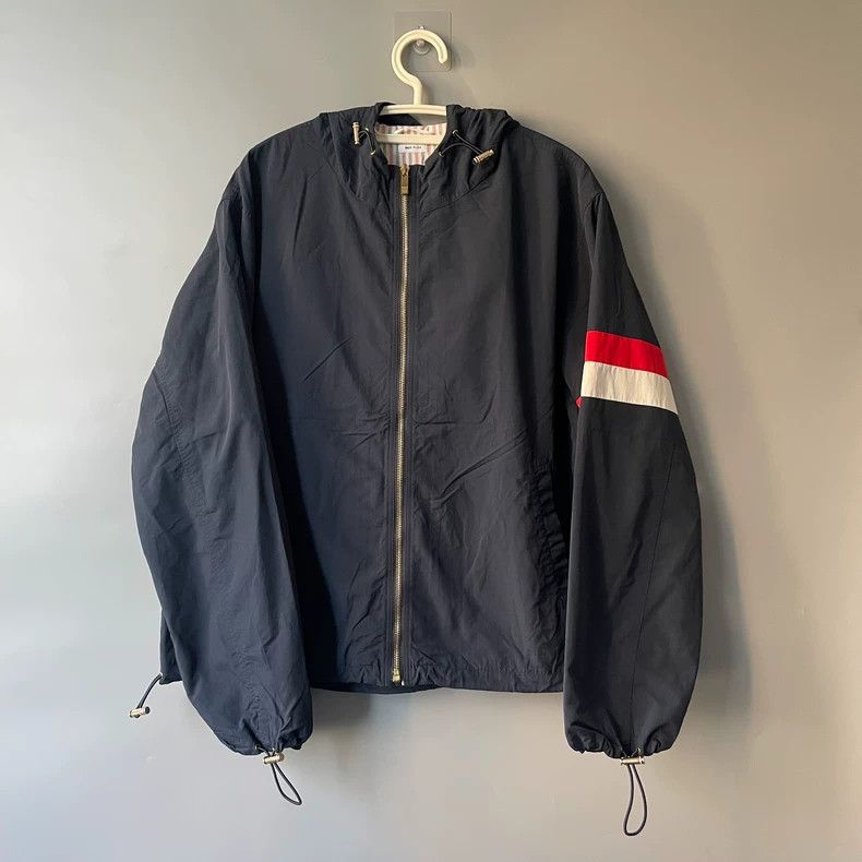 Thom Browne Thom Browne Classic striped zippered hooded jacket Size US L / EU 52-54 / 3 - 1 Thumbnail