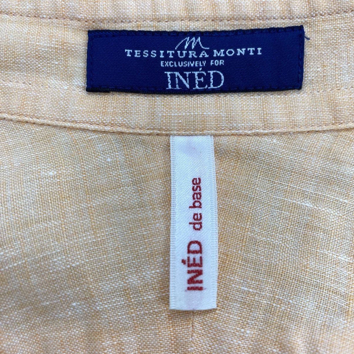 Yohji Yamamoto Vintage Ined de Base By Yohji Yamamoto Blouse Shirt Designer Size M / US 6-8 / IT 42-44 - 3 Thumbnail
