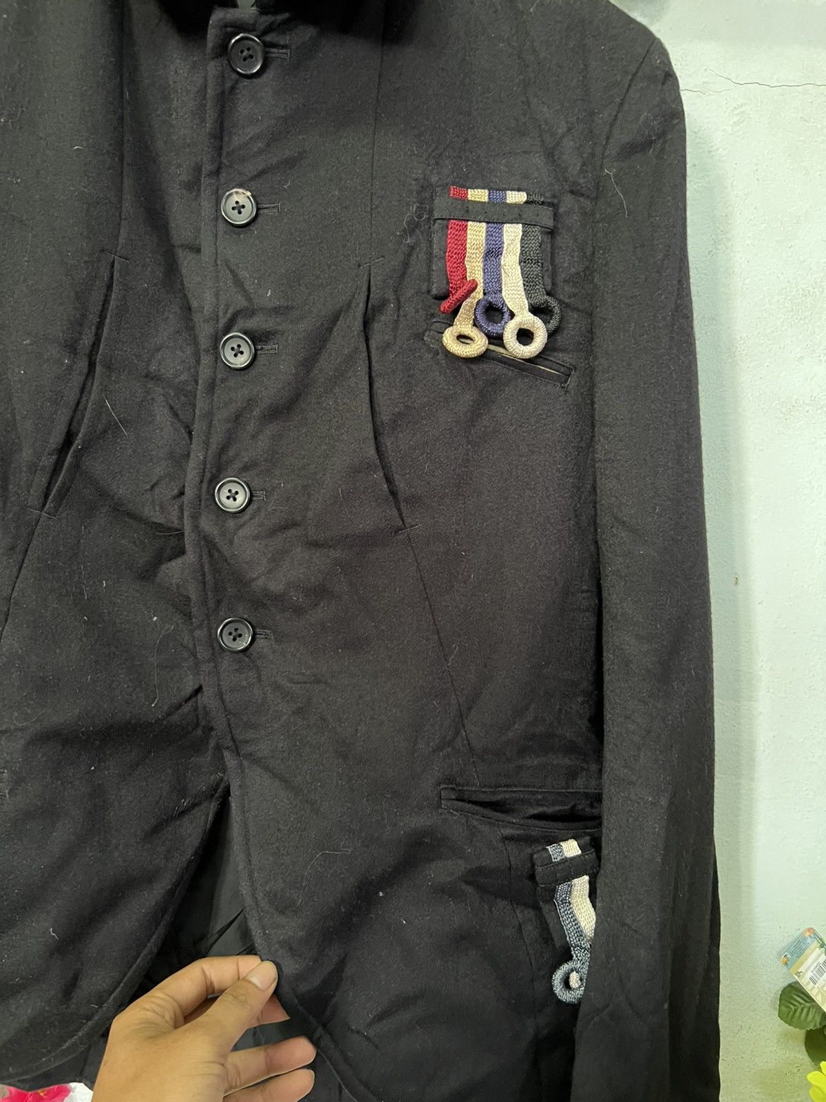 Yohji Yamamoto Aw06 Yohji Yamamato Badge Jacket Size US M / EU 48-50 / 2 - 11 Thumbnail