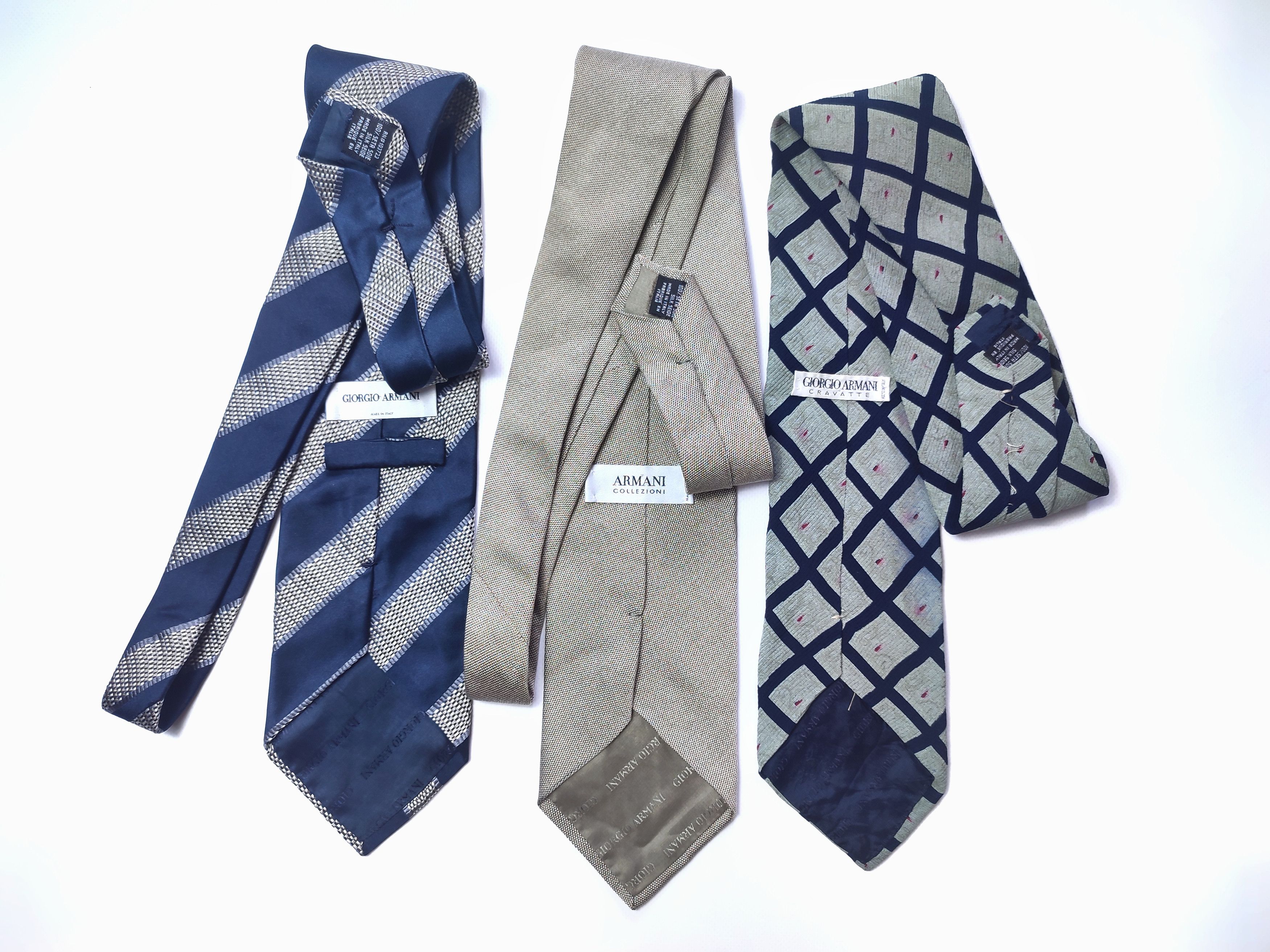 Missoni × Versace × Vintage Bundle 14 ties Versace Missoni Hugo Armani Size ONE SIZE - 4 Thumbnail