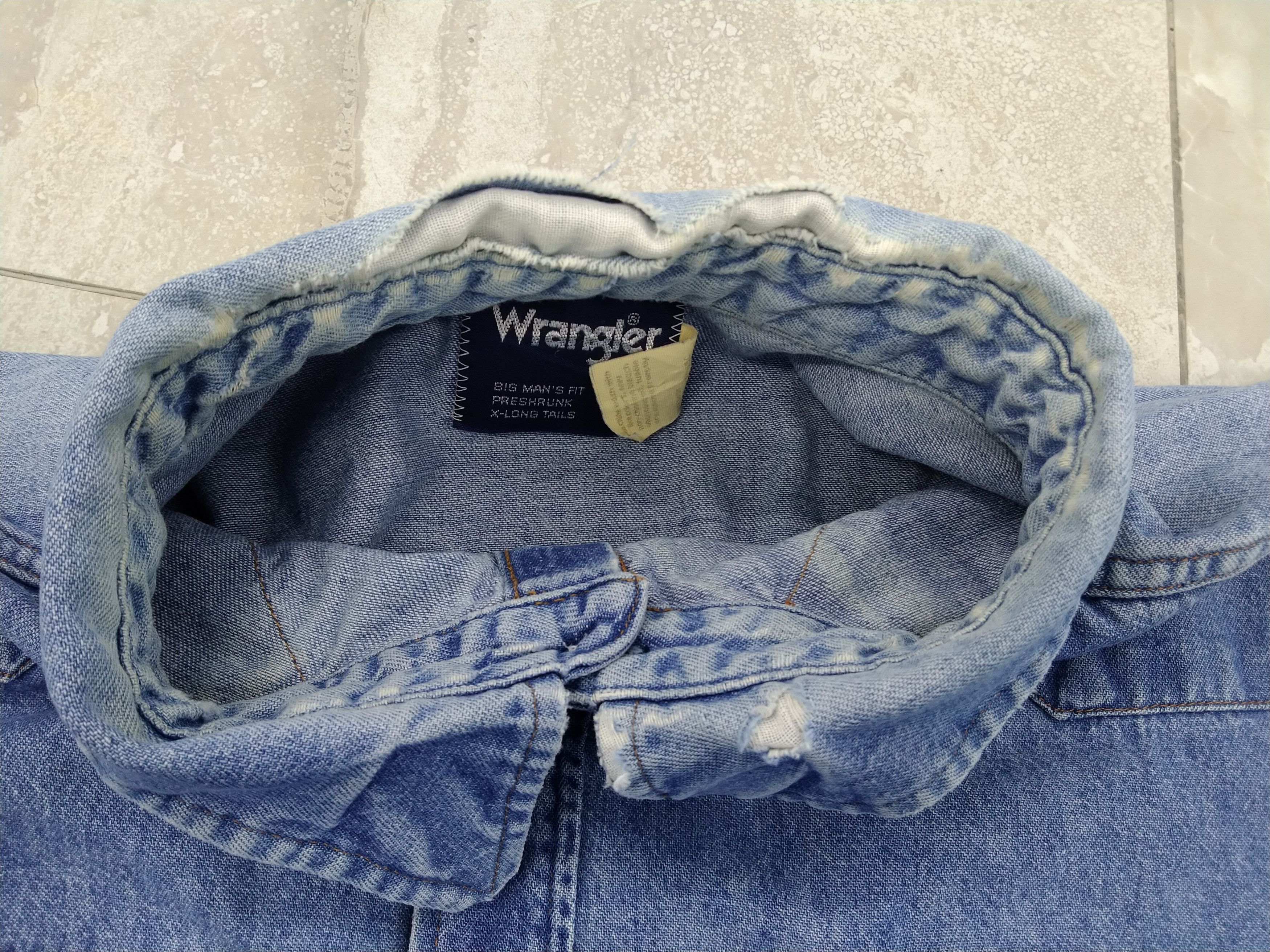 Vintage × Wrangler Vintage Wrangler Button Jacket Size US XXL / EU 58 / 5 - 4 Thumbnail