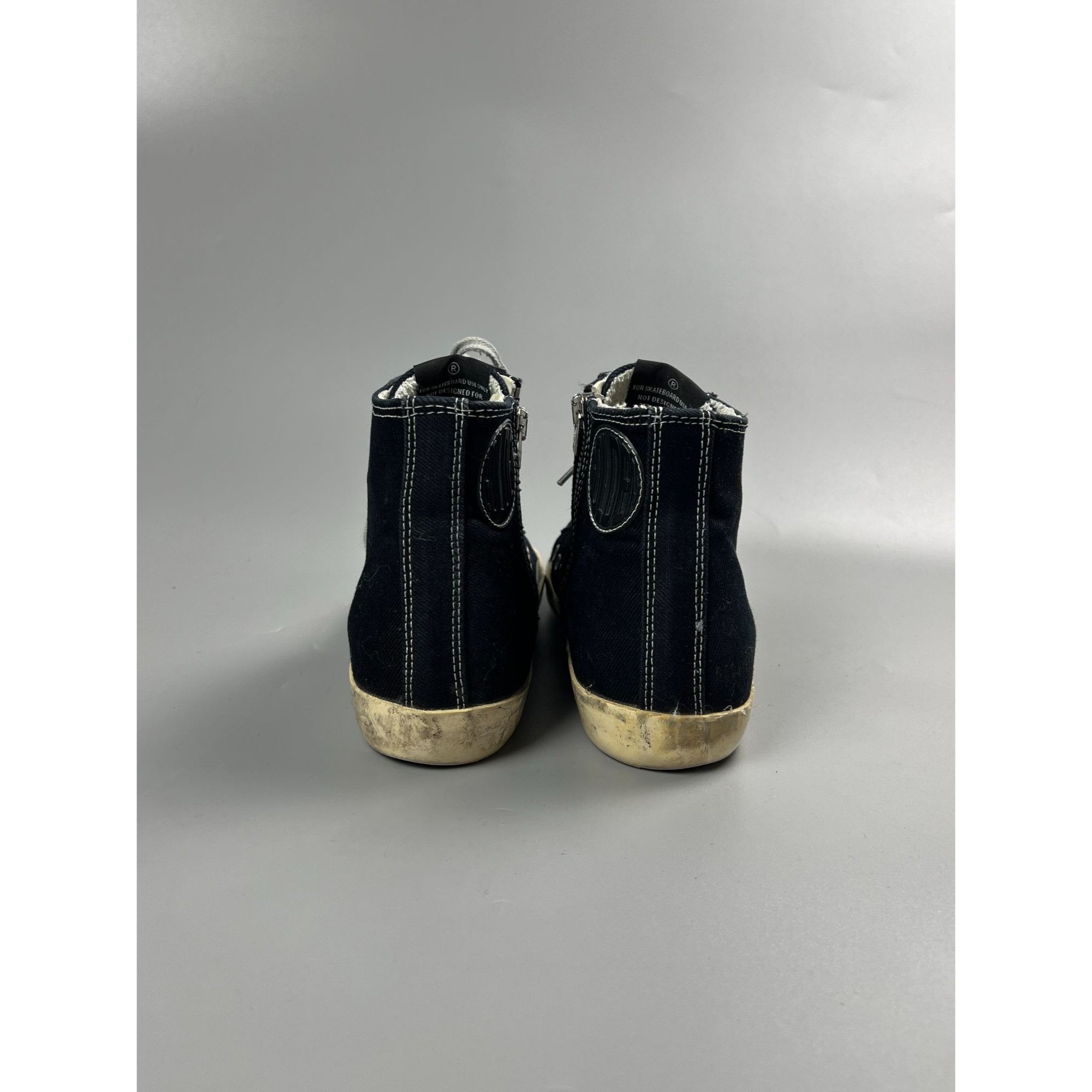 Golden Goose Golden Goose Francy Hi Top Denim Sneakers (Y0781) Size US 8 / IT 38 - 6 Thumbnail