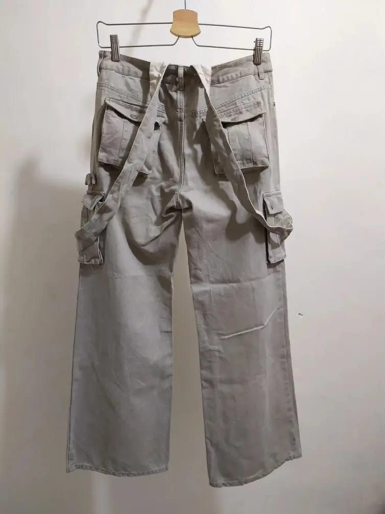 Japanese Brand Sarah Brand Cargo Long Zipper Punk Bondage pants Size US 30 / EU 46 - 5 Thumbnail