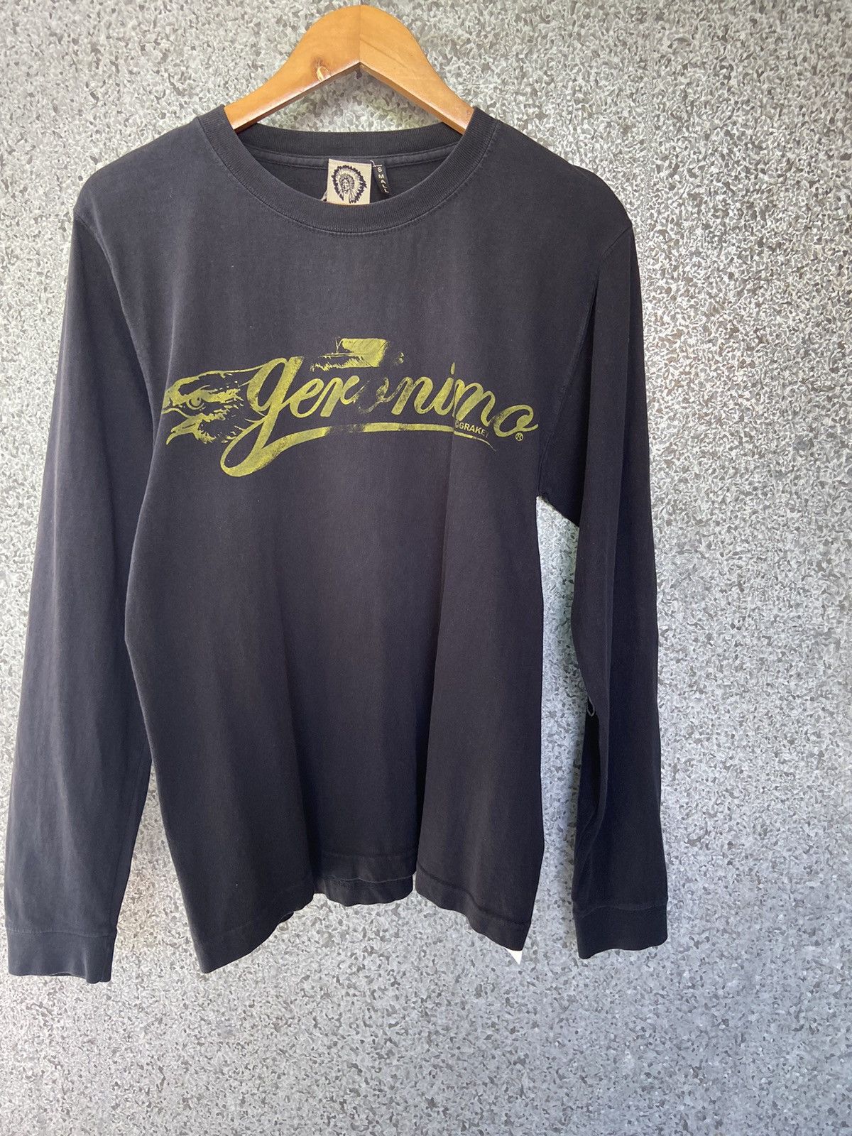 Vintage 🔥 Vintage Genorima t shirt long sleeve indiana Size US M / EU 48-50 / 2 - 2 Thumbnail