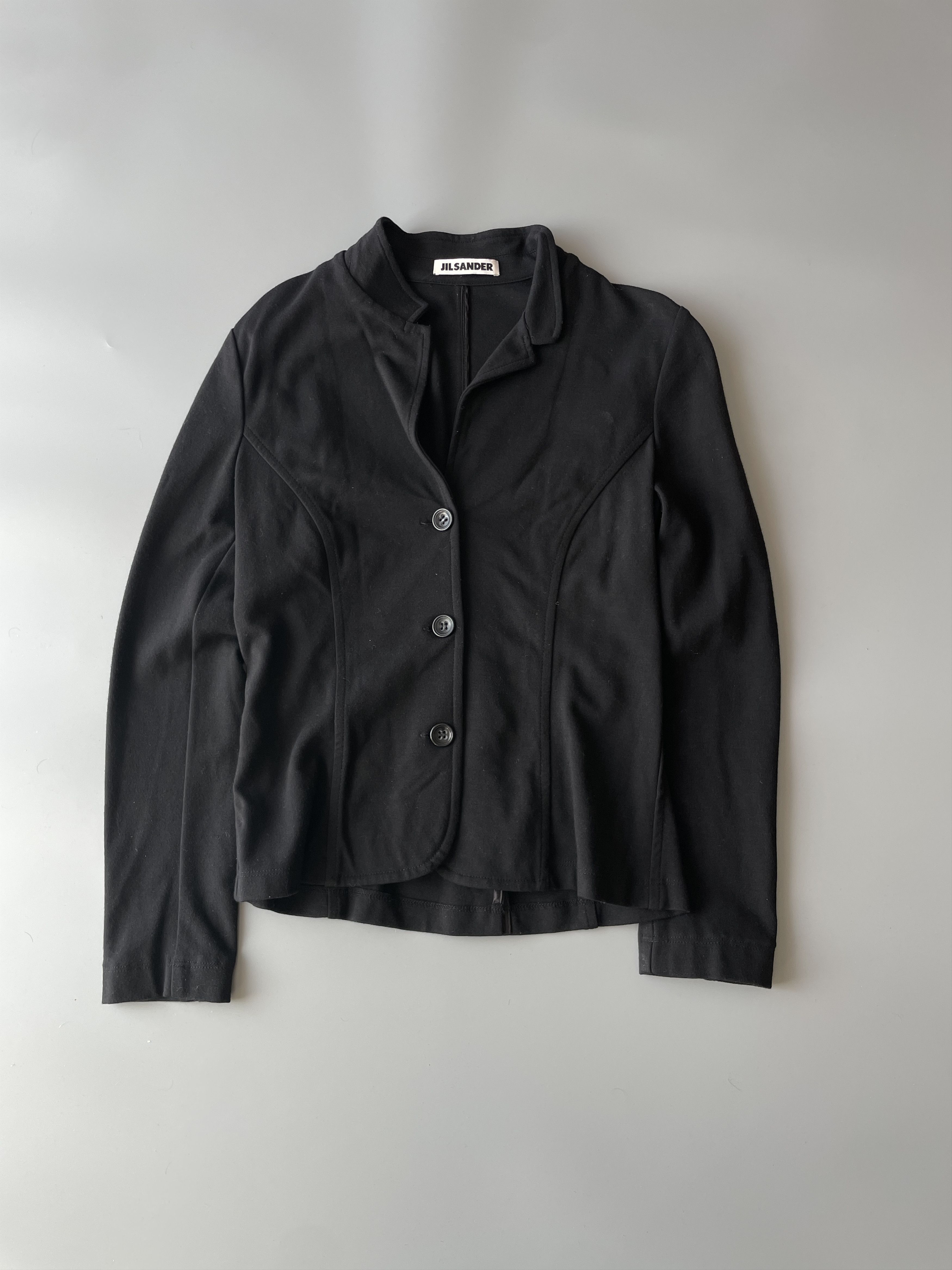 Jil Sander × Vintage Jil Sander Blazer Woman Jacket Virgin Wool Size S / US 4 / IT 40 - 1 Thumbnail