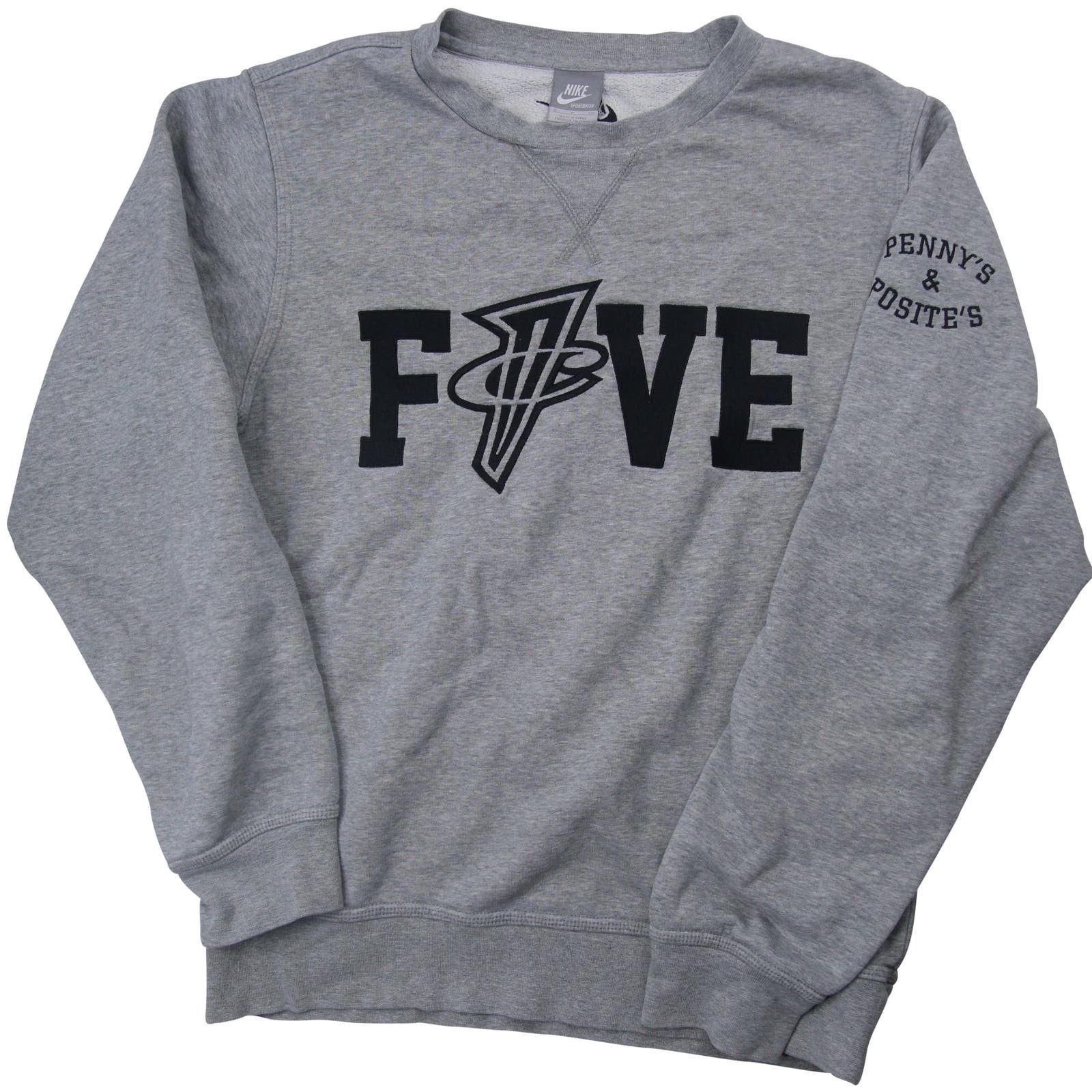 image of Nike Penny Hardway "penny's And Posite's" Sweatshirt in Grey, Men's (Size Small)