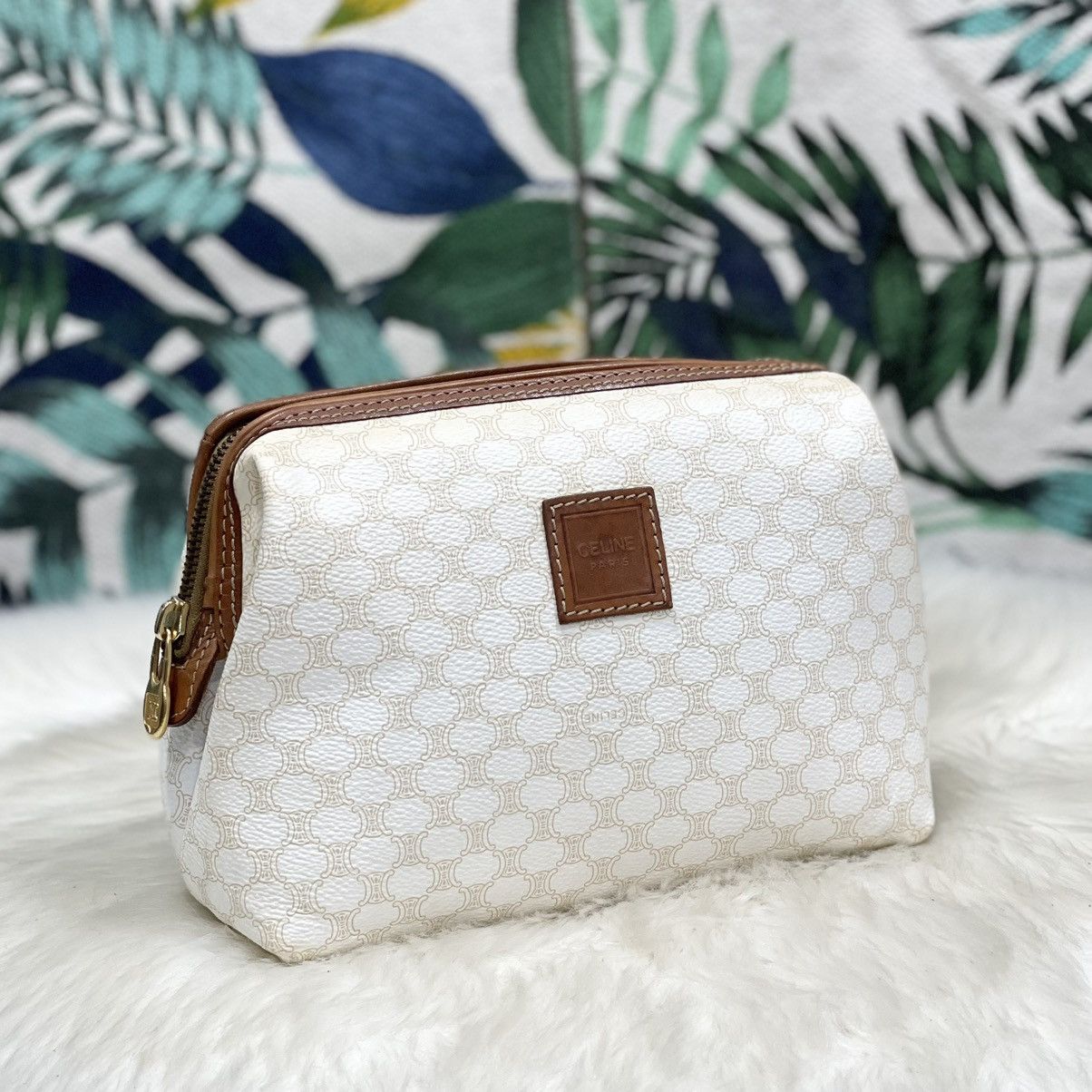 Celine Authentic Vtg. CELINE Macadam Clutch Bag Size ONE SIZE - 1 Thumbnail