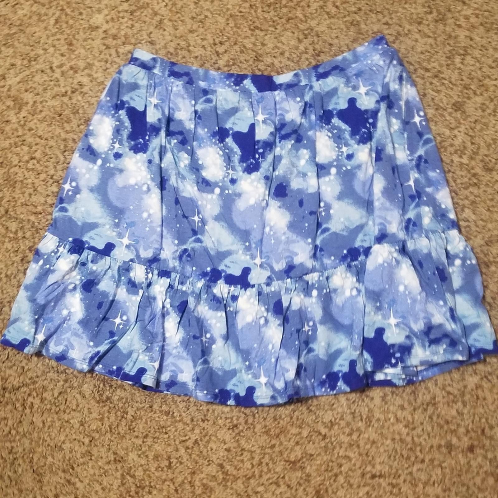 Lands' End NWT Lands End Moonstruck Blue Galaxy XL Skorts Size US 26 / EU 42 - 2 Thumbnail