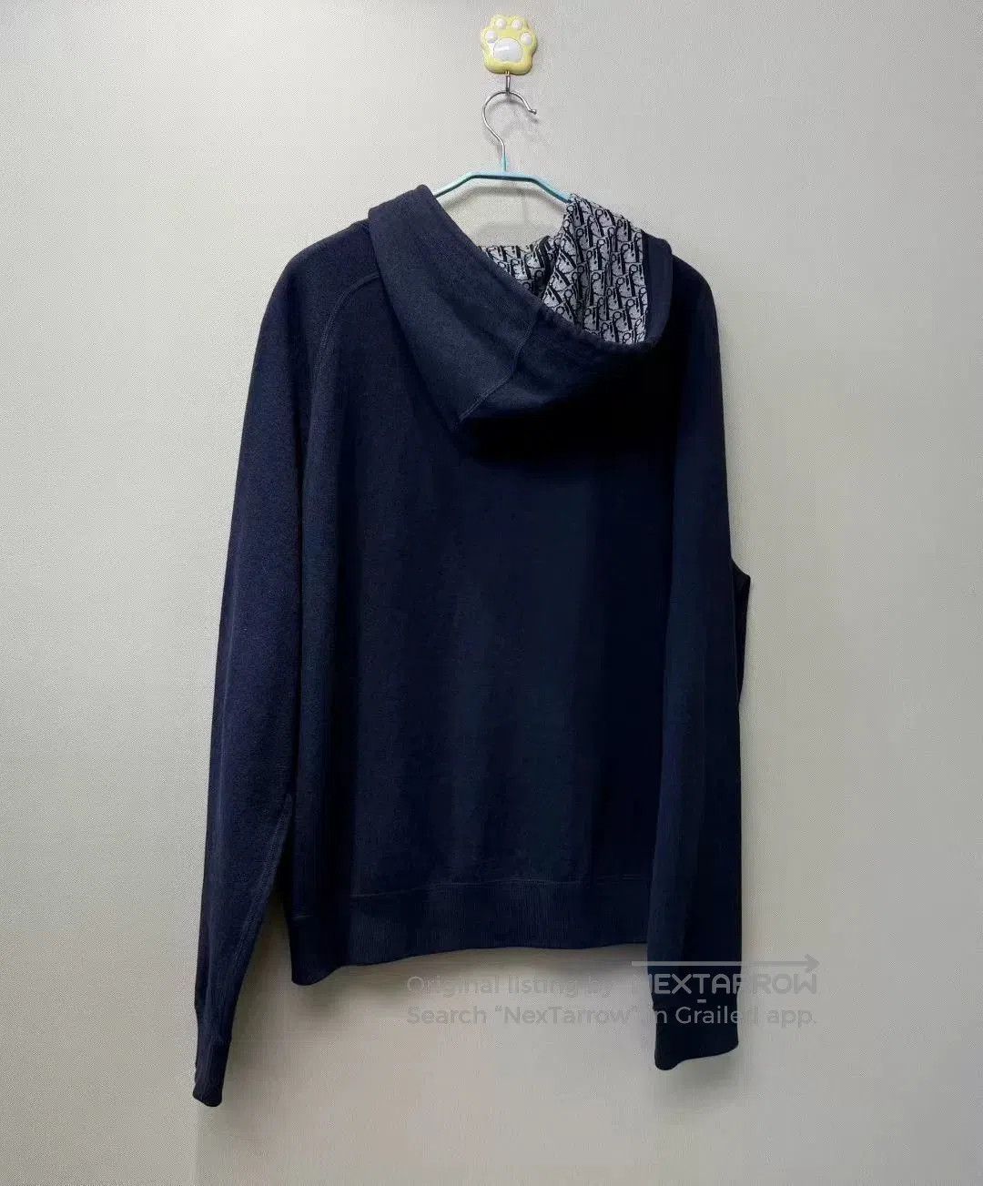 Dior DIOR Latest Dark Blue Logo Cashmere Coat. Size US XXL / EU 58 / 5 - 5 Thumbnail