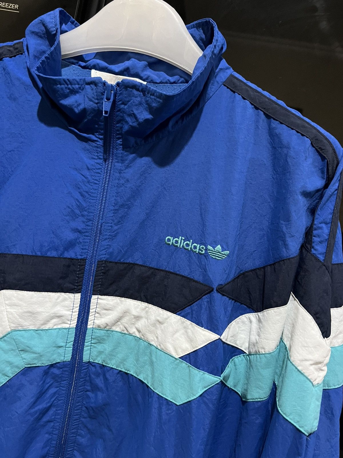 Adidas Vintage 90s Adidas Bloke Core Tracktop Jacket Size US L / EU 52-54 / 3 - 2 Thumbnail