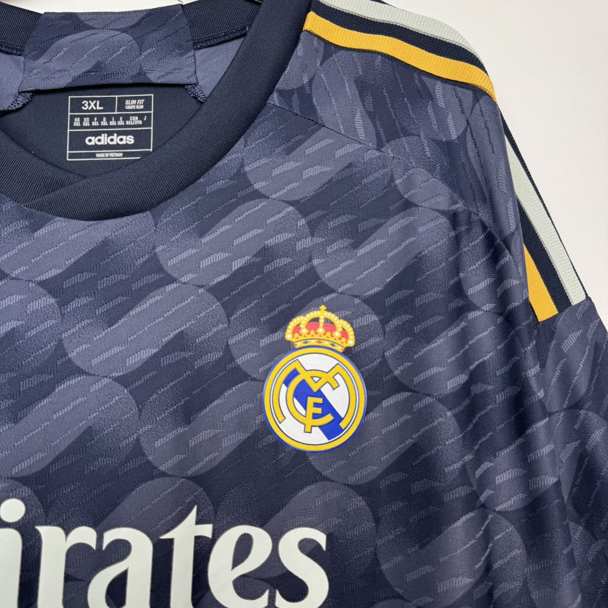 Adidas REAL MADRID 2023 2024 AWAY FOOTBAL SHIRT SOCCER JERSEY sz3XL Size US XXL / EU 58 / 5 - 8 Thumbnail
