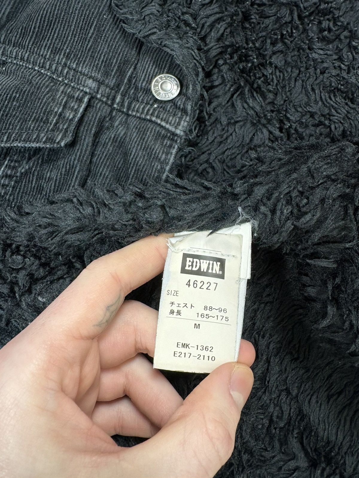Edwin Edwin 503 jacket type 3 corduroy sherpa denim jacket Size US M / EU 48-50 / 2 - 6 Thumbnail