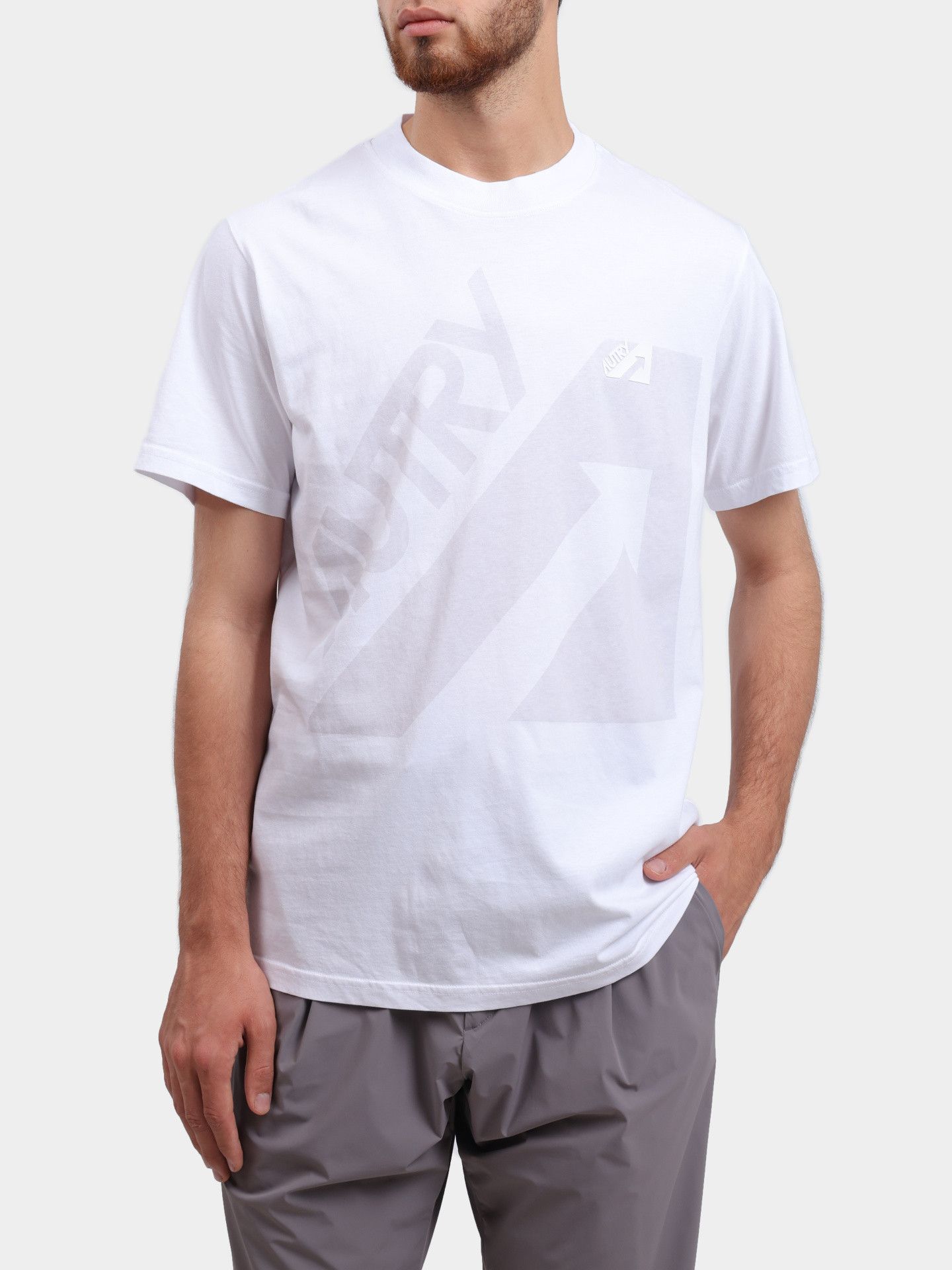 AUTRY o1y0526 Logo T-Shirt in White Size US S / EU 44-46 / 1 - 2 Thumbnail