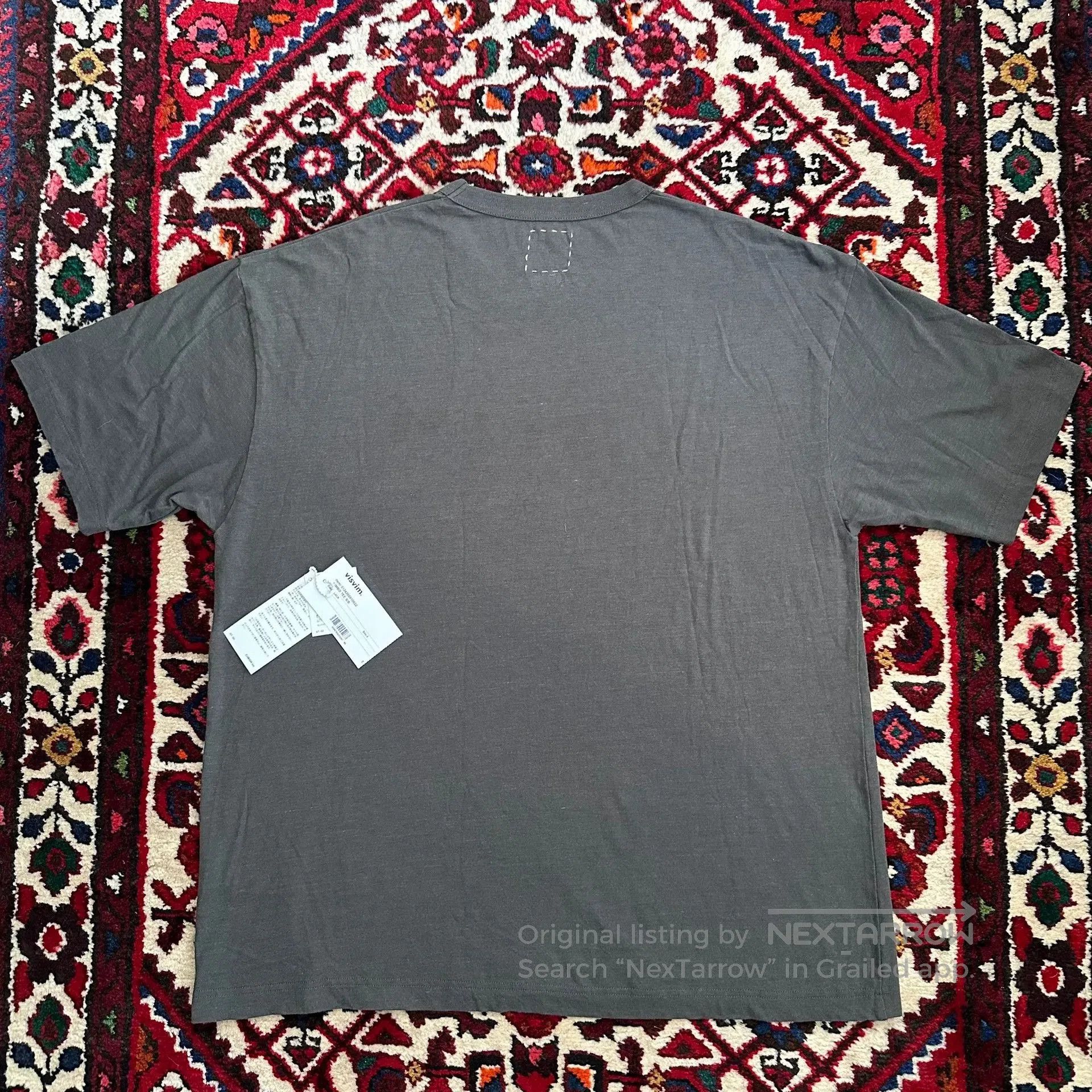 Visvim Visvim Jumbo Tee Short Sleeve T. Size US XL / EU 56 / 4 - 2 Thumbnail