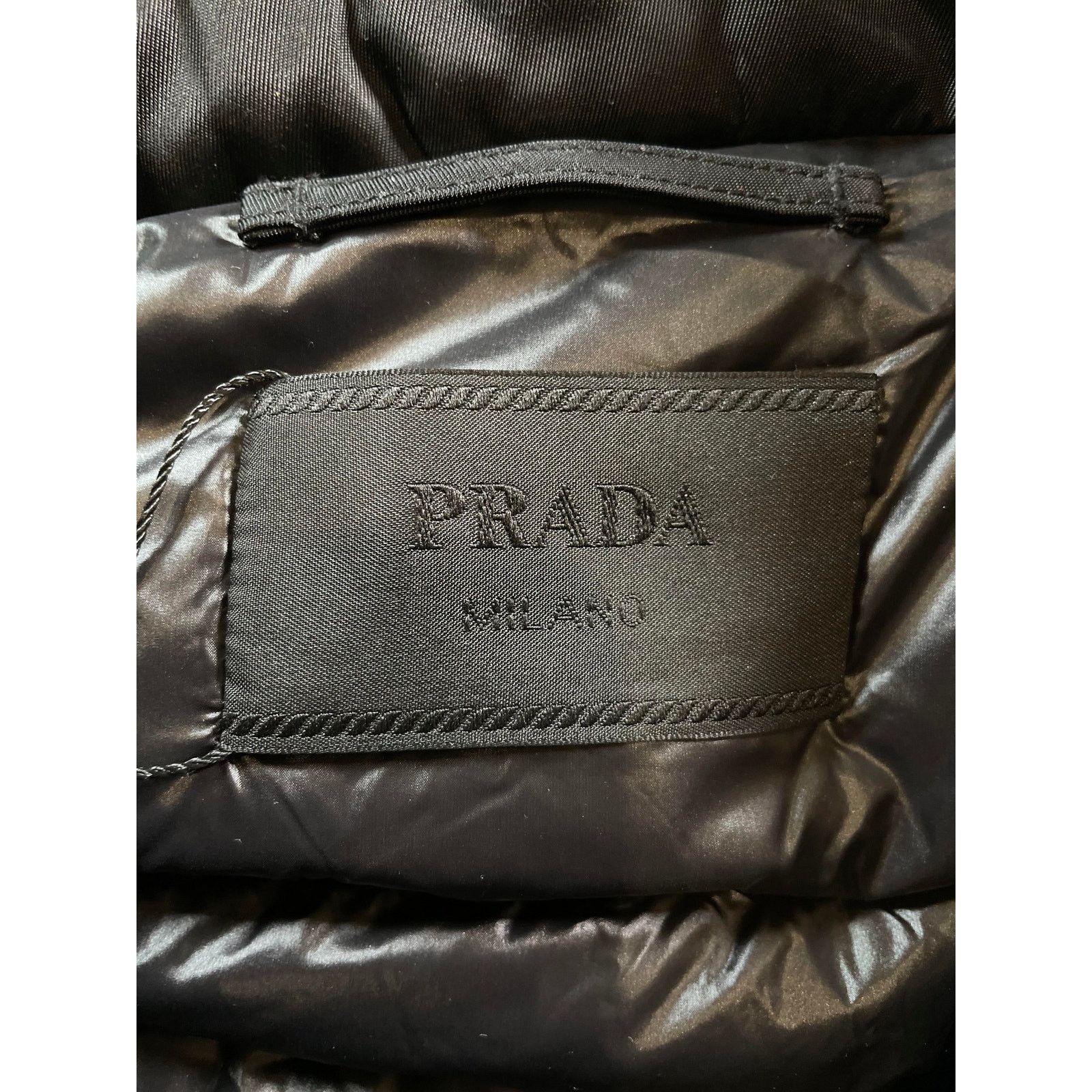 Prada Prada Nylon Puffer Logo Jacket Size US M / EU 48-50 / 2 - 12 Thumbnail