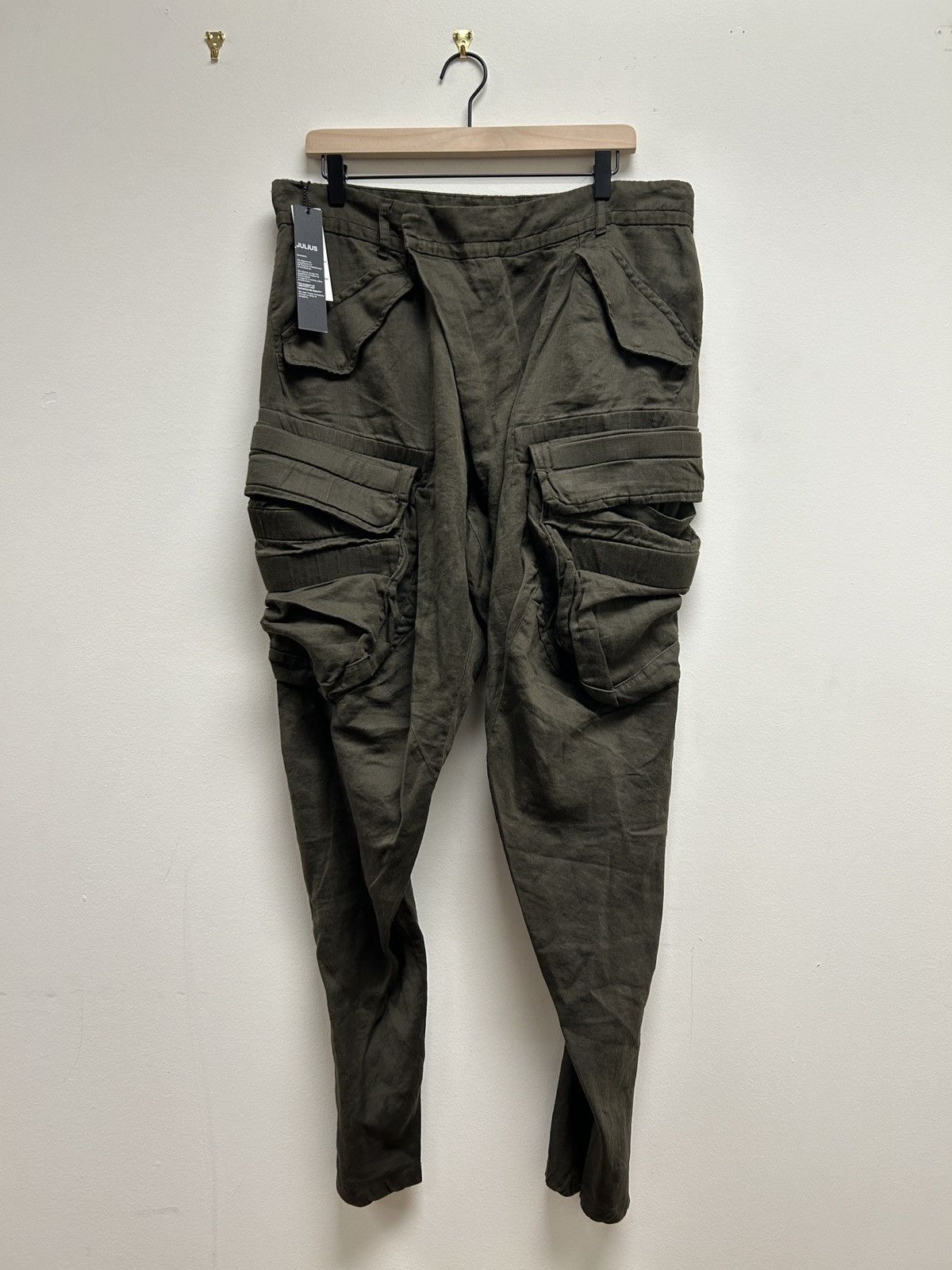 Julius NWT! Cargo Tapered Pants Size US 34 / EU 50 - 1 Thumbnail