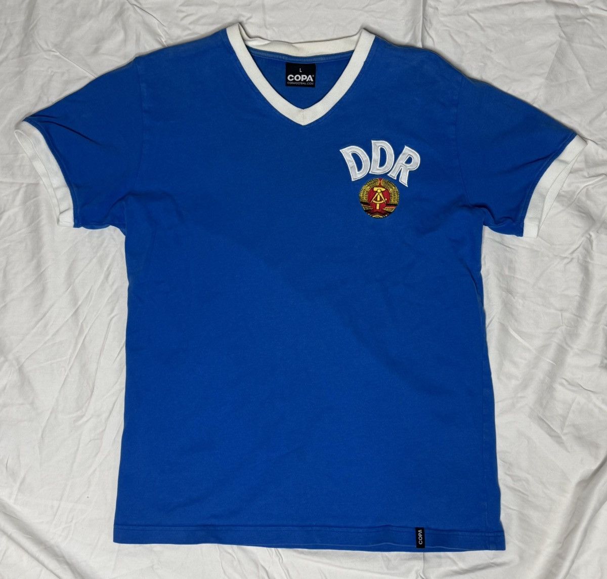 Other Copa Vintage DDR (East Germany) Ringer Tee Size US L / EU 52-54 / 3 - 1 Thumbnail