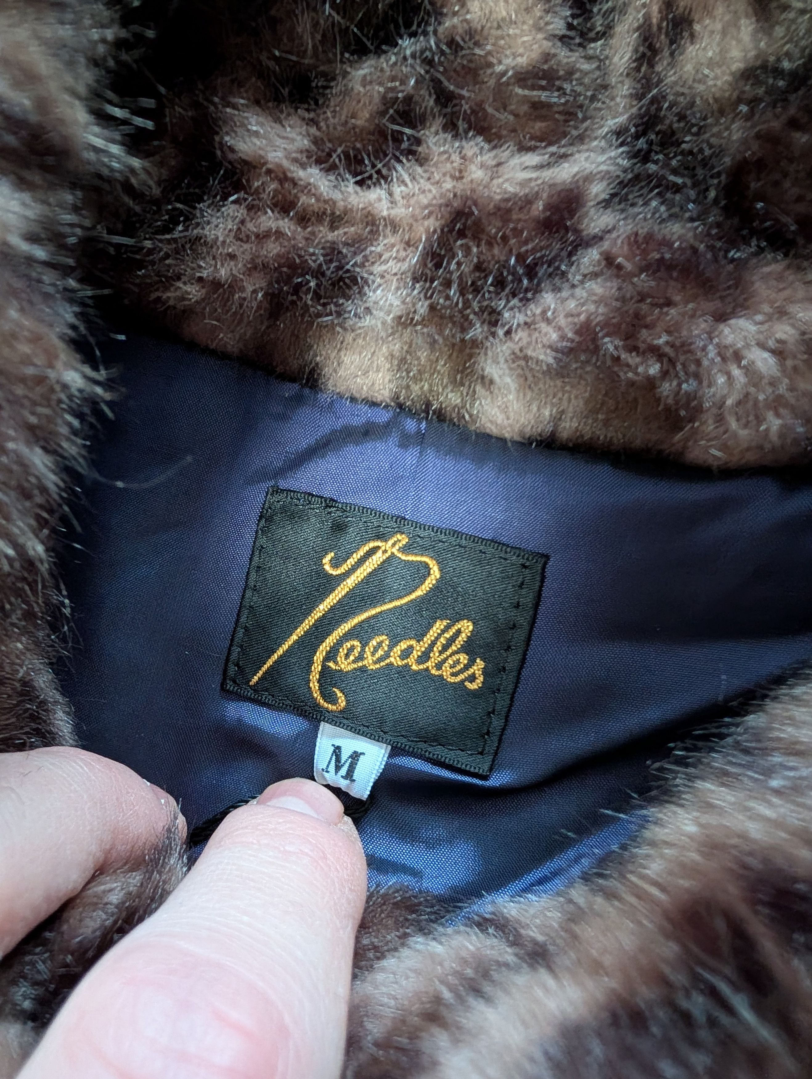 Needles Needles faux fur leopard pattern jacket coat Size US M / EU 48-50 / 2 - 3 Thumbnail
