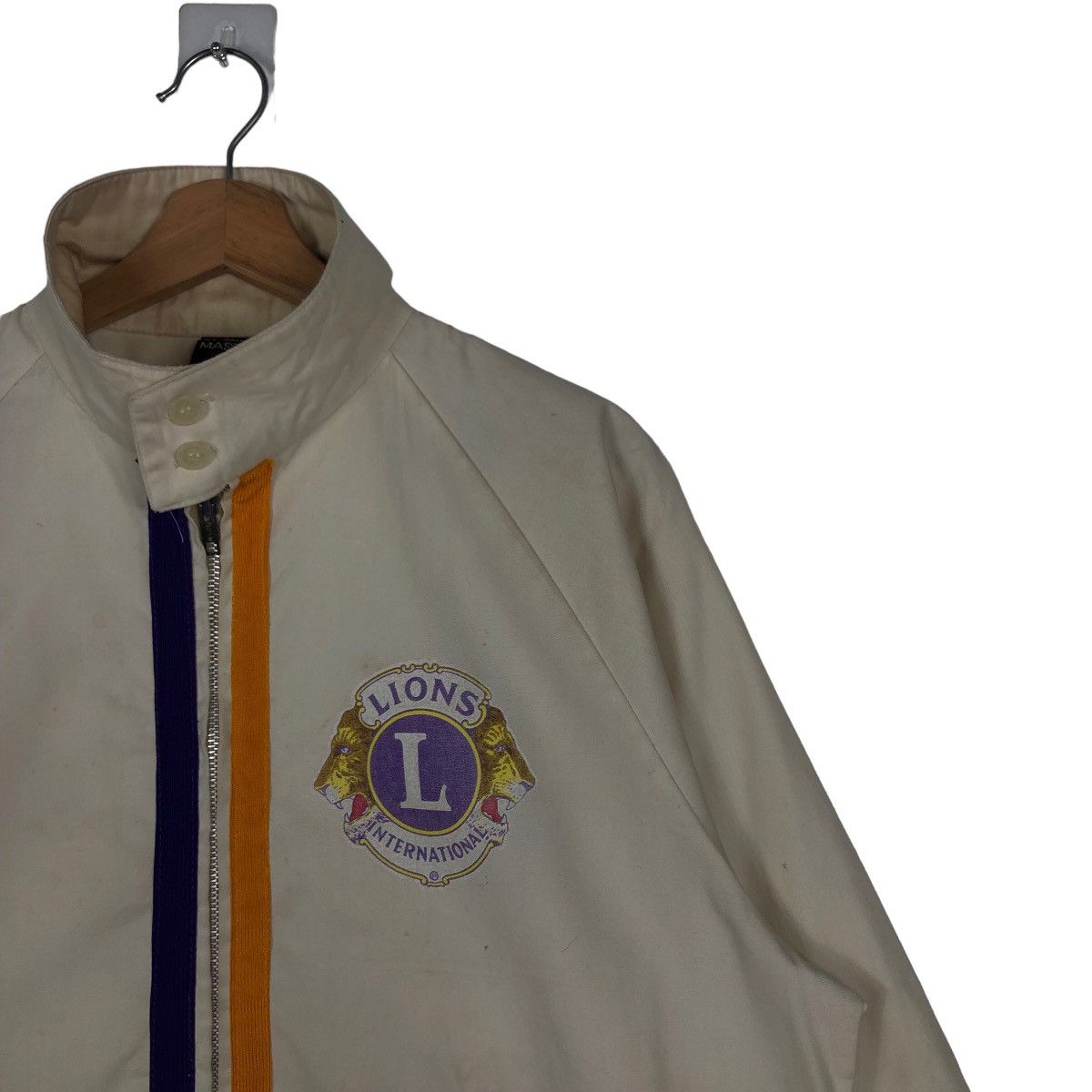 Vintage 🔥80’s Vintage Larimore Lions Club North Dakota Big Logo Size US L / EU 52-54 / 3 - 6 Thumbnail