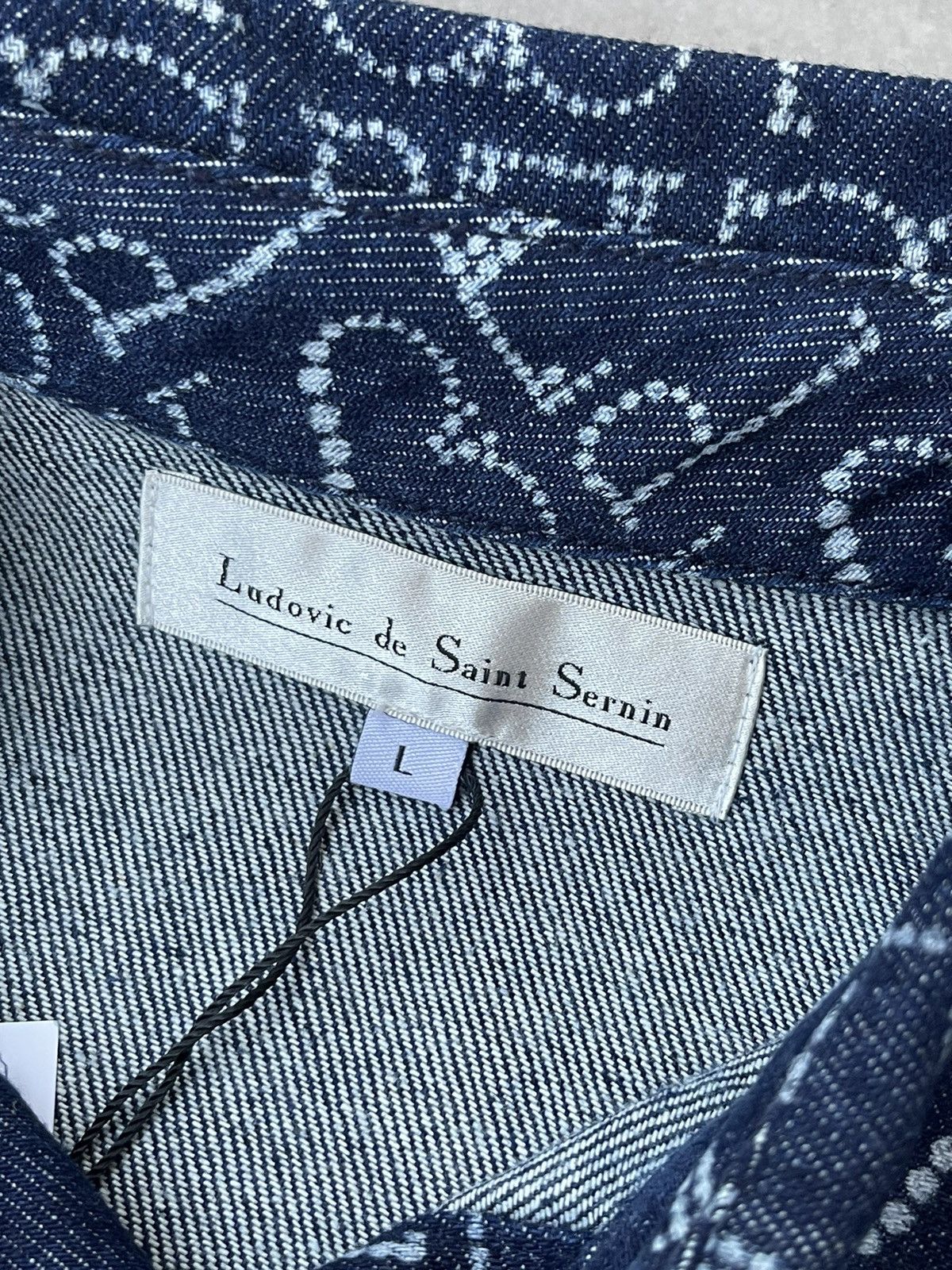 Ludovic De Saint Sernin !DS! AW23 Ludovic De Saint Sernin Monogram Sleeveless Size US L / EU 52-54 / 3 - 18 Thumbnail