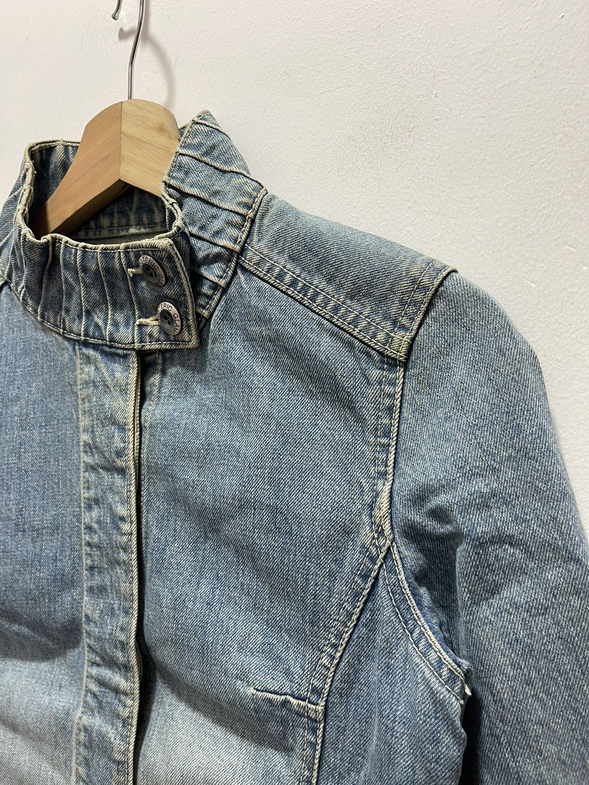 Hysteric Glamour VINTAGE HYSTERIC GLAMOUR UNDERGROUND DISTRESSED DENIM JACKET Size XS / US 0-2 / IT 36-38 - 2 Thumbnail