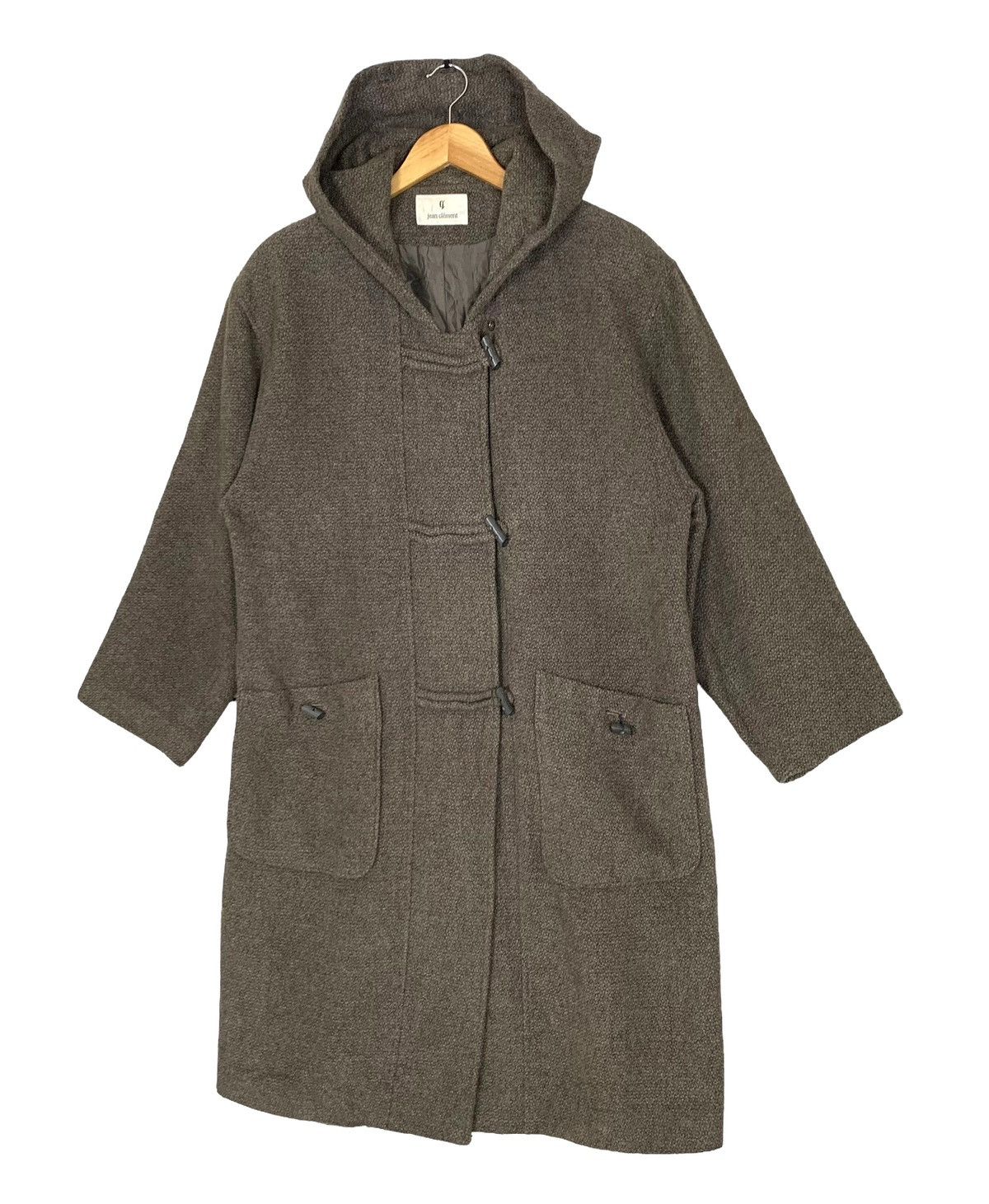 Japanese Brand Vintage Jean Clement Duffle Hoodie Long Coat Jacket Size US M / EU 48-50 / 2 - 4 Thumbnail