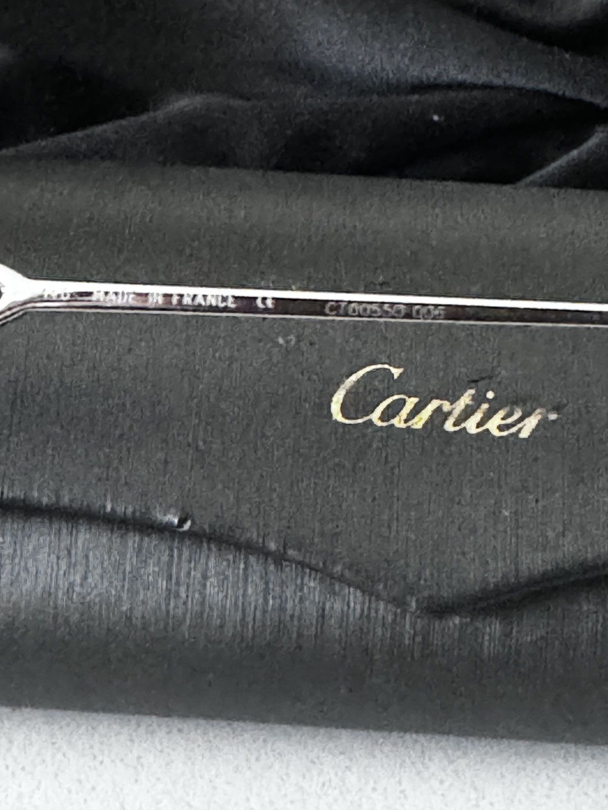 Cartier Unisex Cartier Rimless Glasses Silver Size ONE SIZE - 11 Thumbnail