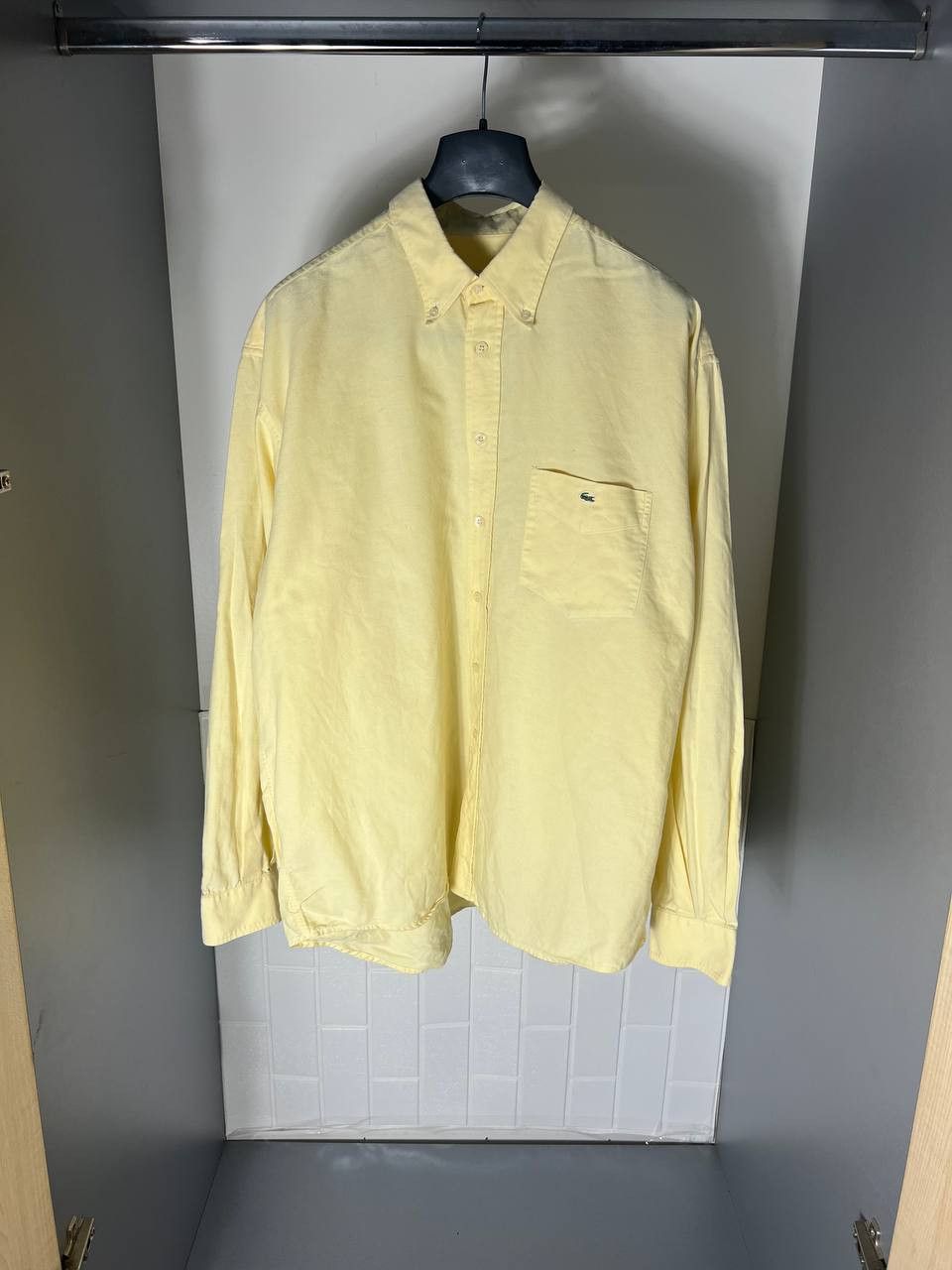 Lacoste VINTAGE LACOSTE CHEMISE RETRO DESIGNER SHIRT CASUAL 90s Size US XL / EU 56 / 4 - 1 Thumbnail