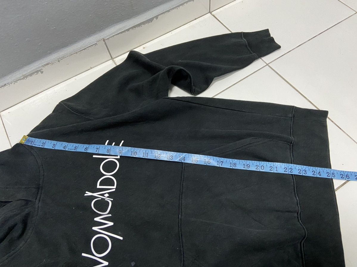 Japanese Brand WOMCADOLE BRAND BLACK HOODIE Size US M / EU 48-50 / 2 - 14 Thumbnail