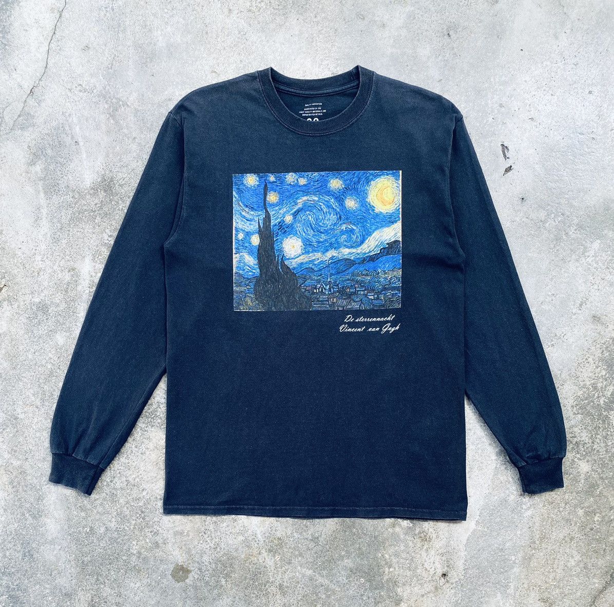 Vintage Vintage Y2k Vincent Van Gogh Art Long Sleeve Size US M / EU 48-50 / 2 - 1 Thumbnail