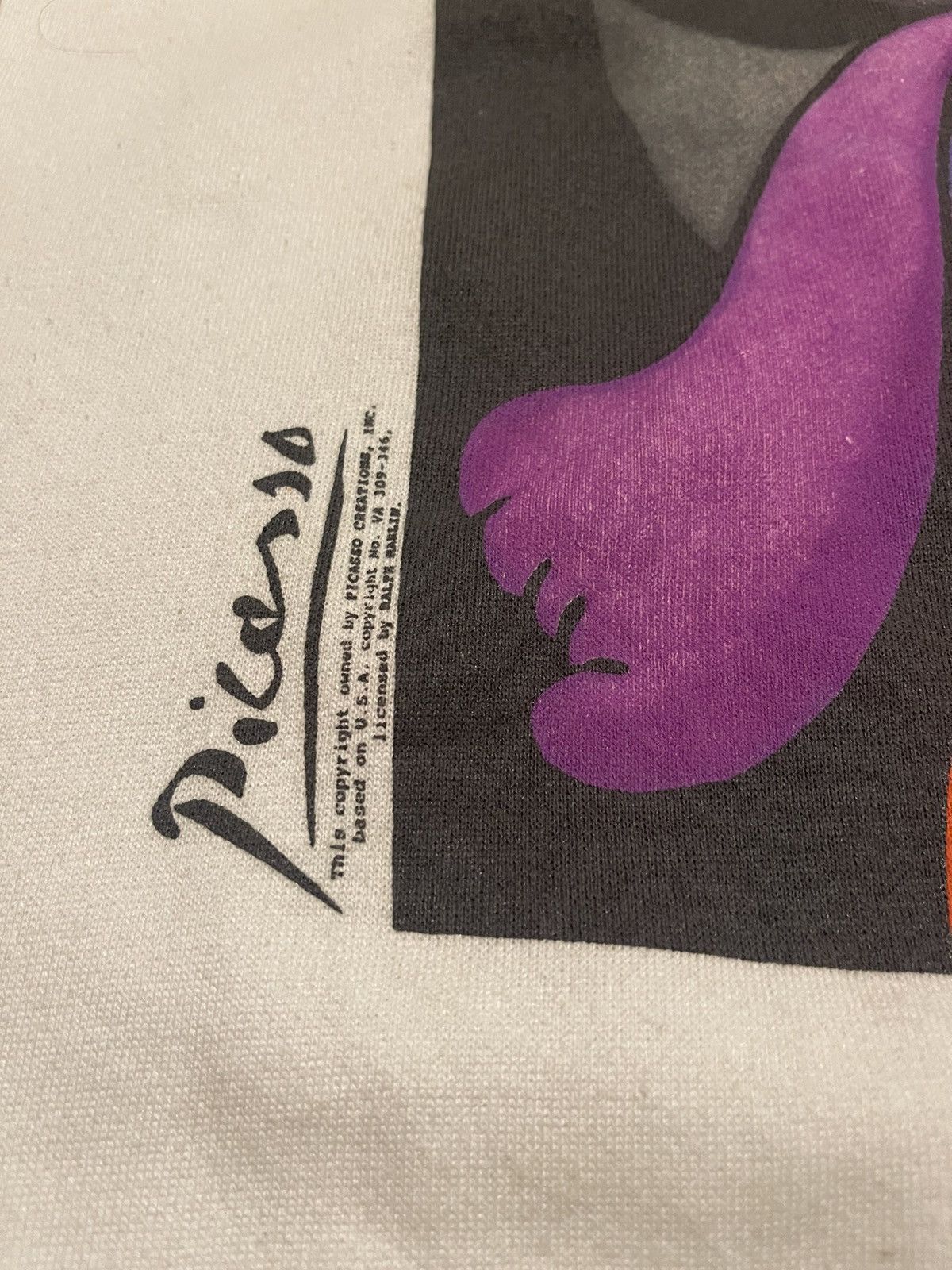 Ralph Marlin Vintage 80’s Picasso Sweatshirt Size US L / EU 52-54 / 3 - 3 Thumbnail