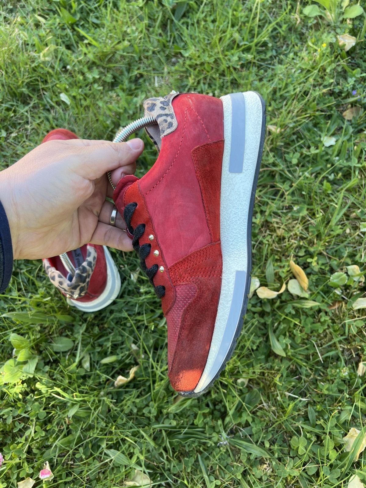 Other Paul Green Leather Sneakers Size US 5.5 / IT 35.5 - 6 Thumbnail