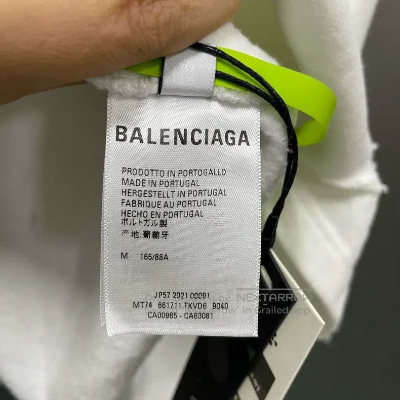 Balenciaga Balenciaga Mosaic printed logo hoodie Size US M / EU 48-50 / 2 - 4 Thumbnail