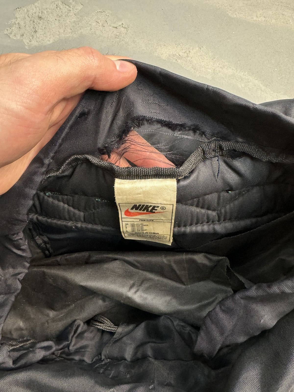 Nike Nike Vintage Late 1980s BackPack Bag Size ONE SIZE - 7 Thumbnail