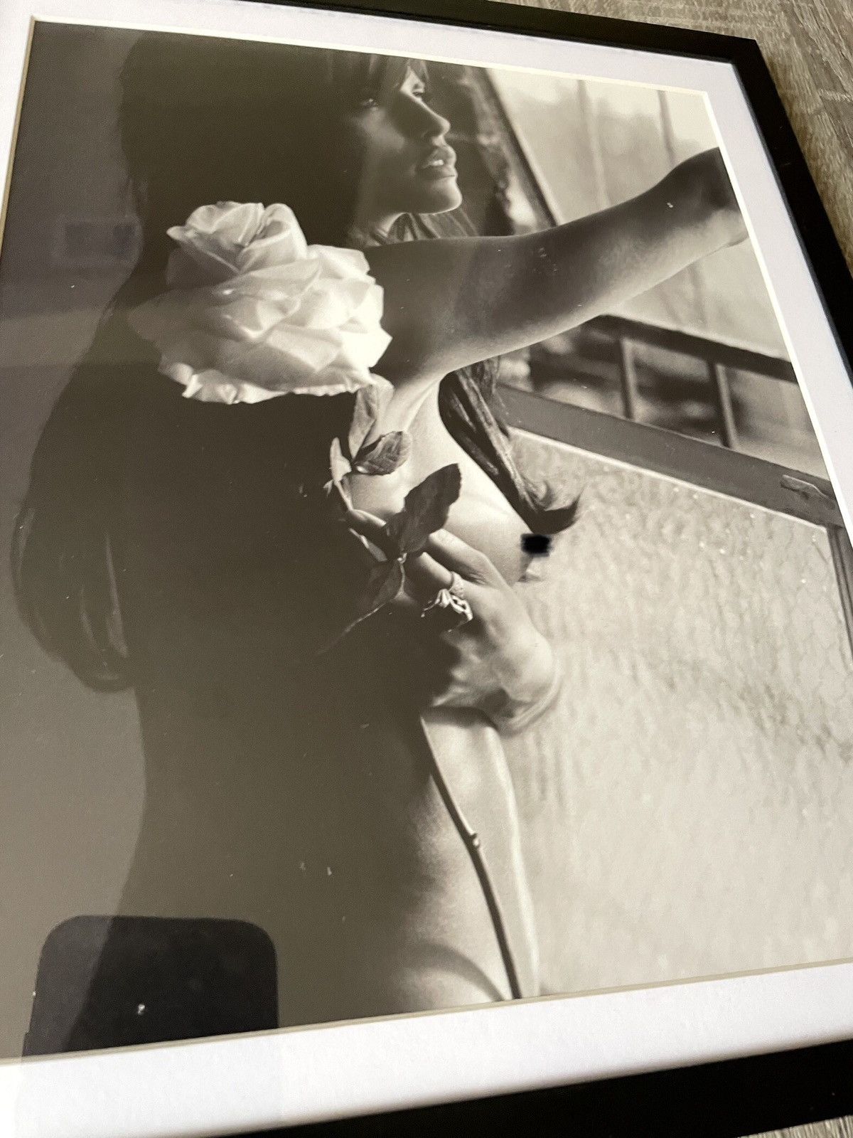 Chrome Hearts × Vintage Chrome Hearts poster framed Naked lady 9x11 Size ONE SIZE - 2 Thumbnail