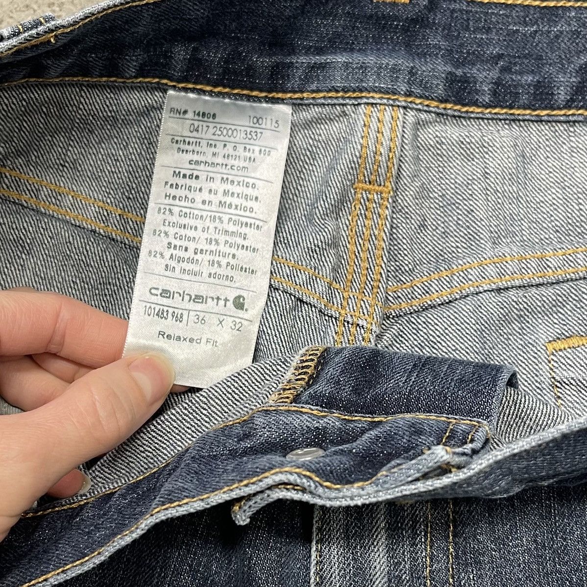 Carhartt Carhartt Relaxed Fit Workwear Denim Jeans 36x32 Blue Size US 36 / EU 52 - 5 Thumbnail
