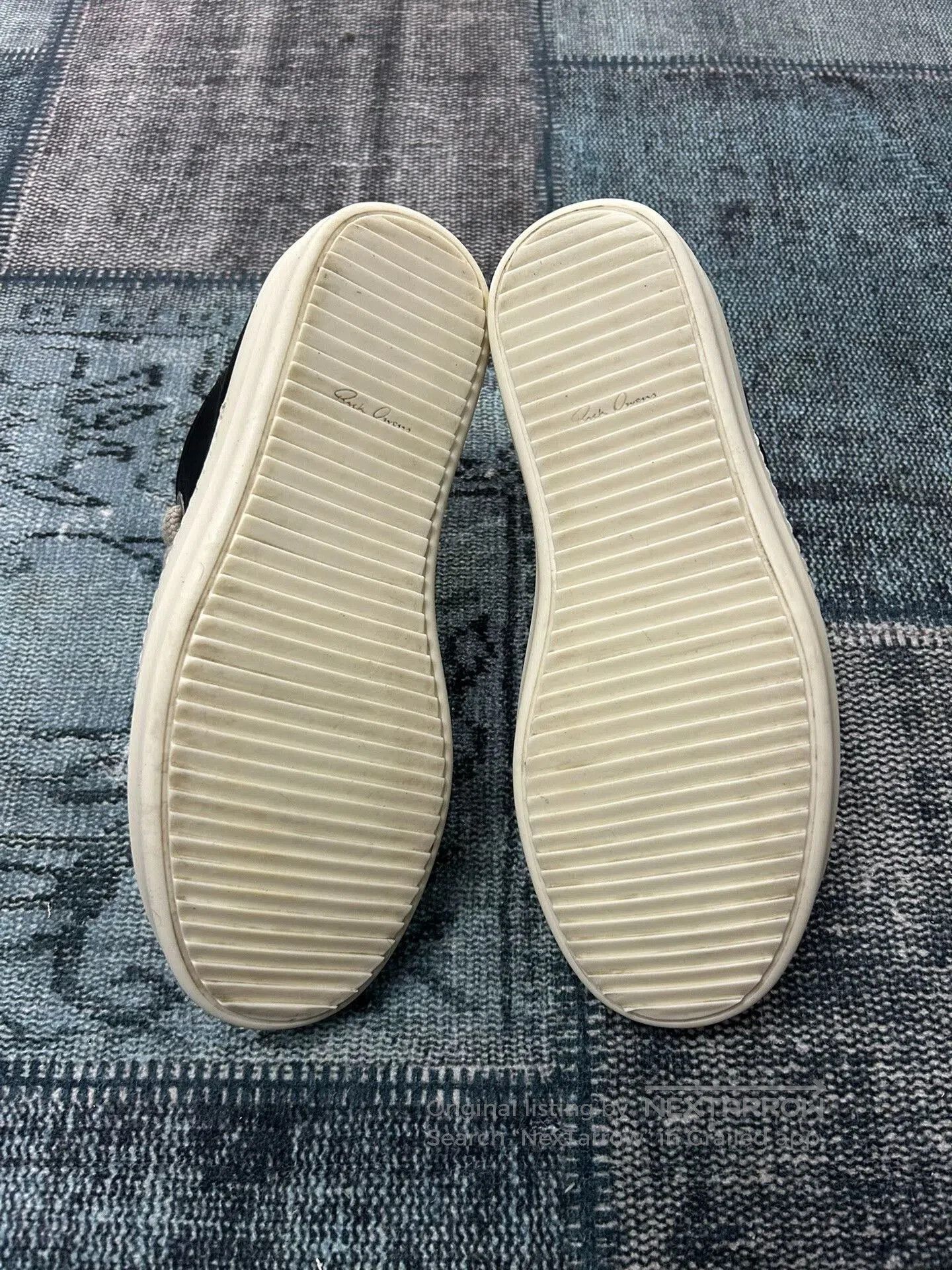 Rick Owens Rick Owens Low Top Sneakers Size 42. Size US 9 / EU 42 - 7 Thumbnail