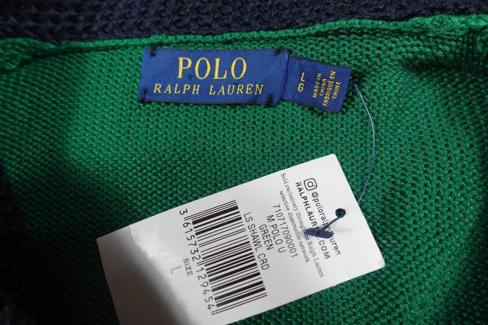 Polo Ralph Lauren Polo Ralph Lauren Cardigan Sweater Varsity Letterman NWT L Size US L / EU 52-54 / 3 - 3 Thumbnail