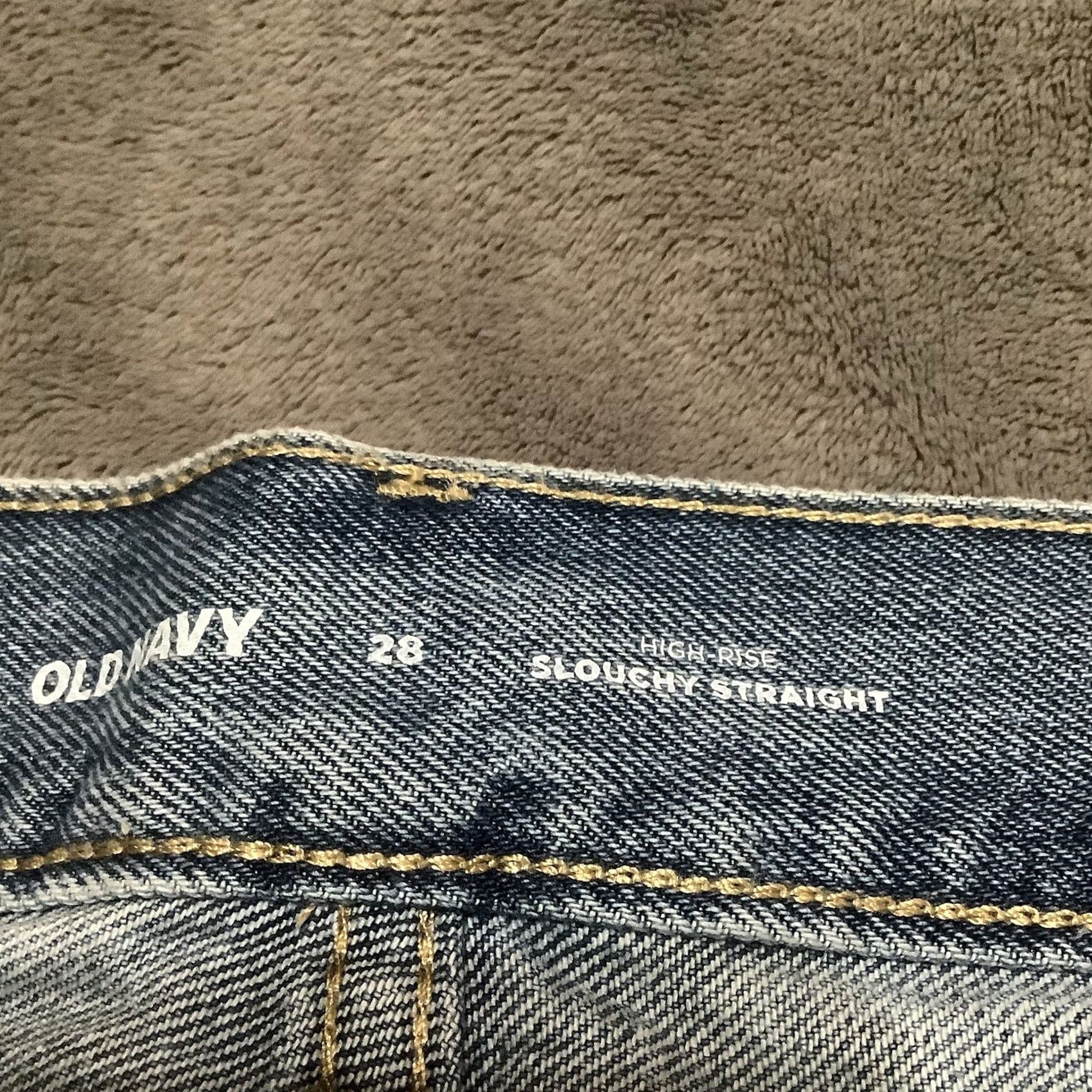 Old Navy VINTAGE Old Navy Denim Shorts Slouchy Straight Cut-Off Plus Size 28 Women Blue Dark High Rise NEW Size 28" / US 6 / IT 42 - 3 Thumbnail
