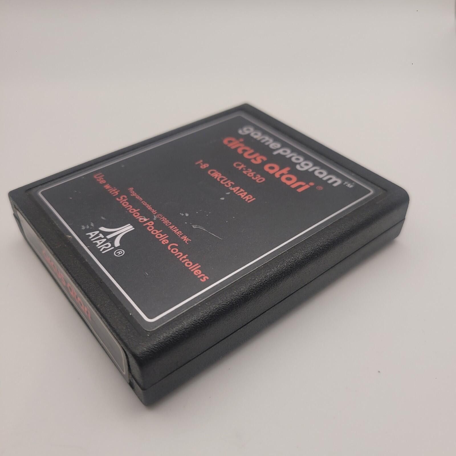 Other Circus Atari ATARI 2600 Game Cart Text Label CX-2630 Size ONE SIZE - 3 Thumbnail