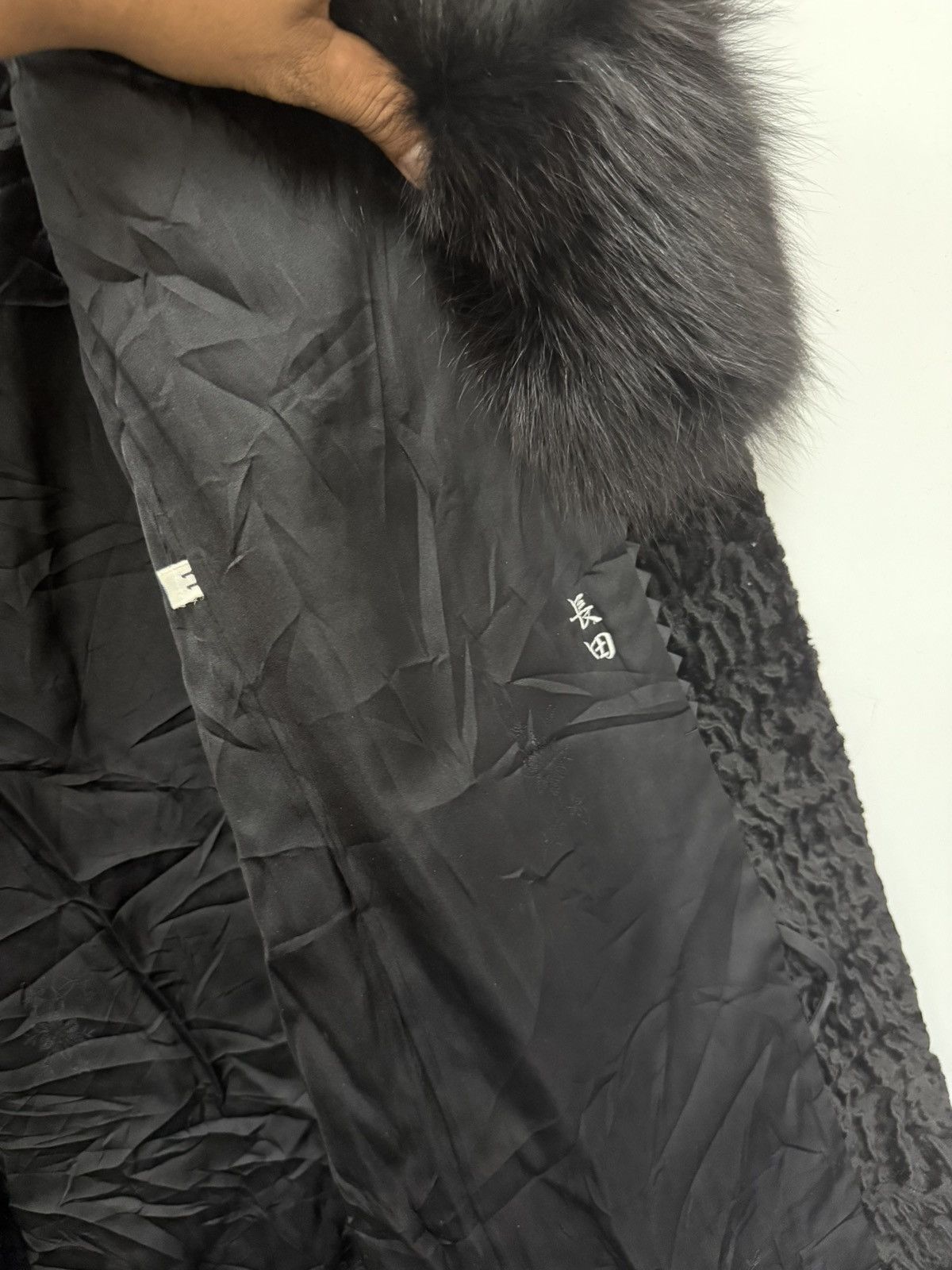 Leather 🔥 Real Fur Leather Long Coat Size S / US 4 / IT 40 - 8 Thumbnail