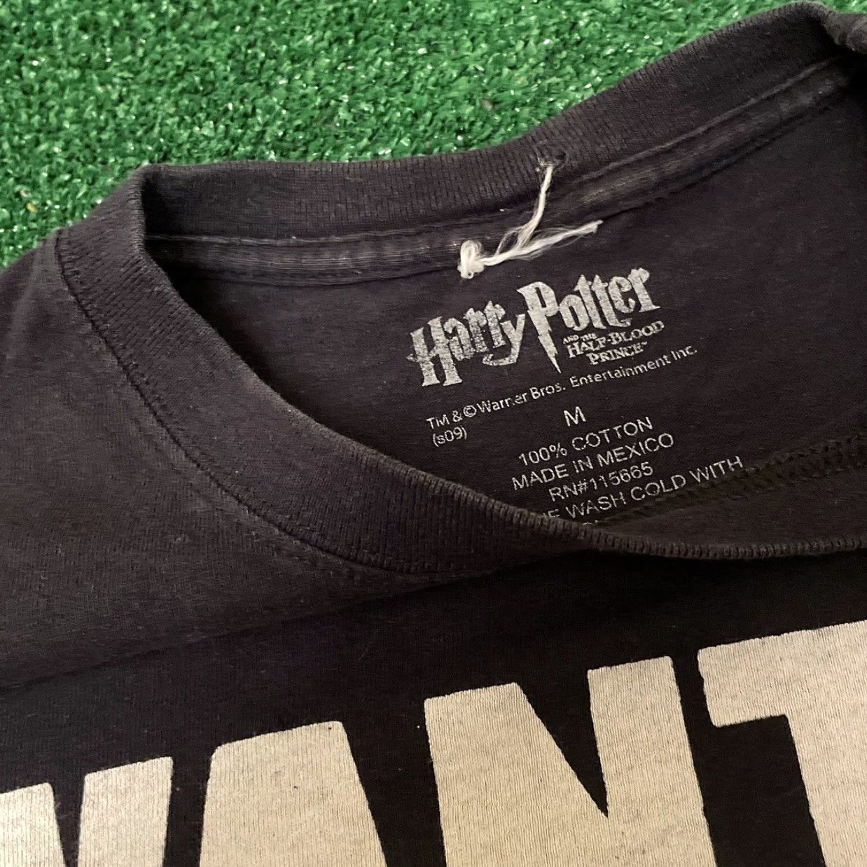 Vintage VINTAGE Y2k Harry Potter Half Blood Prince Movie Promo Tee Shirt Mens M Black 2009 VTG HP Bellatrix Lestrange Size US M / EU 48-50 / 2 - 2 Thumbnail