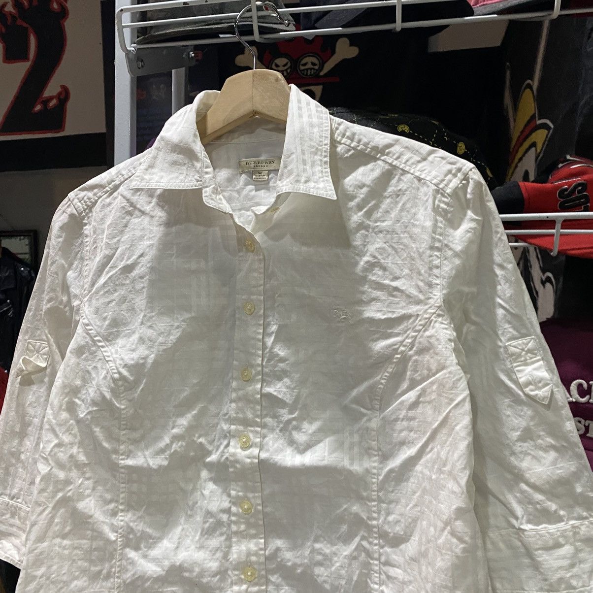 Burberry Burberry London Nova Check Shirt Button Up 3/4 Sleeves Size M / US 6-8 / IT 42-44 - 3 Thumbnail