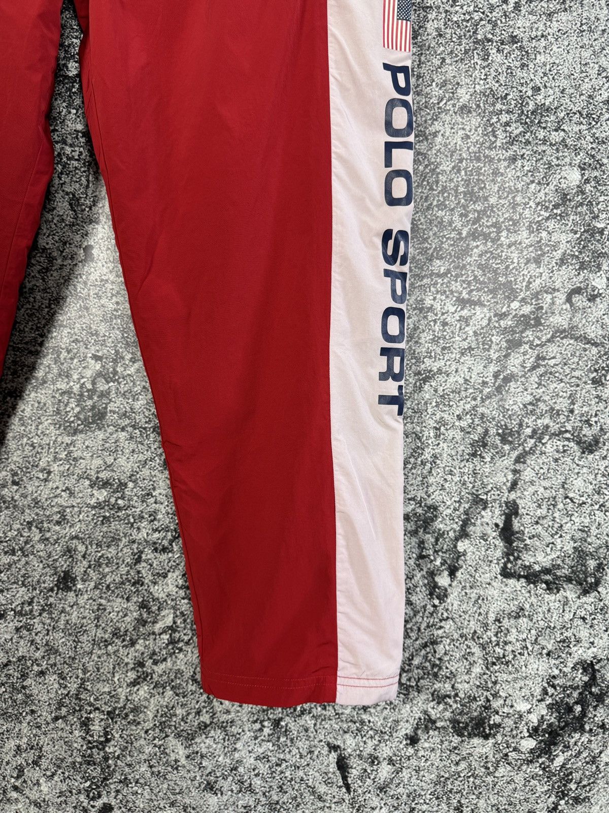 Ralph Lauren Polo Sport Ralph Lauren Track Pants Side Tape Logo Size M-L Size US 34 / EU 50 - 5 Thumbnail
