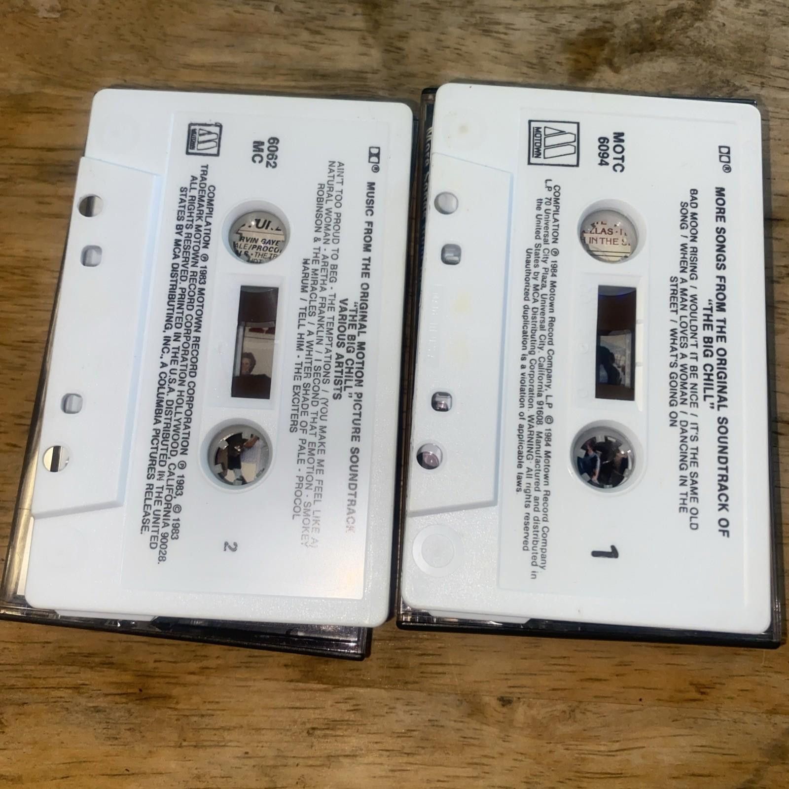 Other The Big Chill Soundtrack Cassette Tape Lot of 2 Size ONE SIZE - 3 Thumbnail
