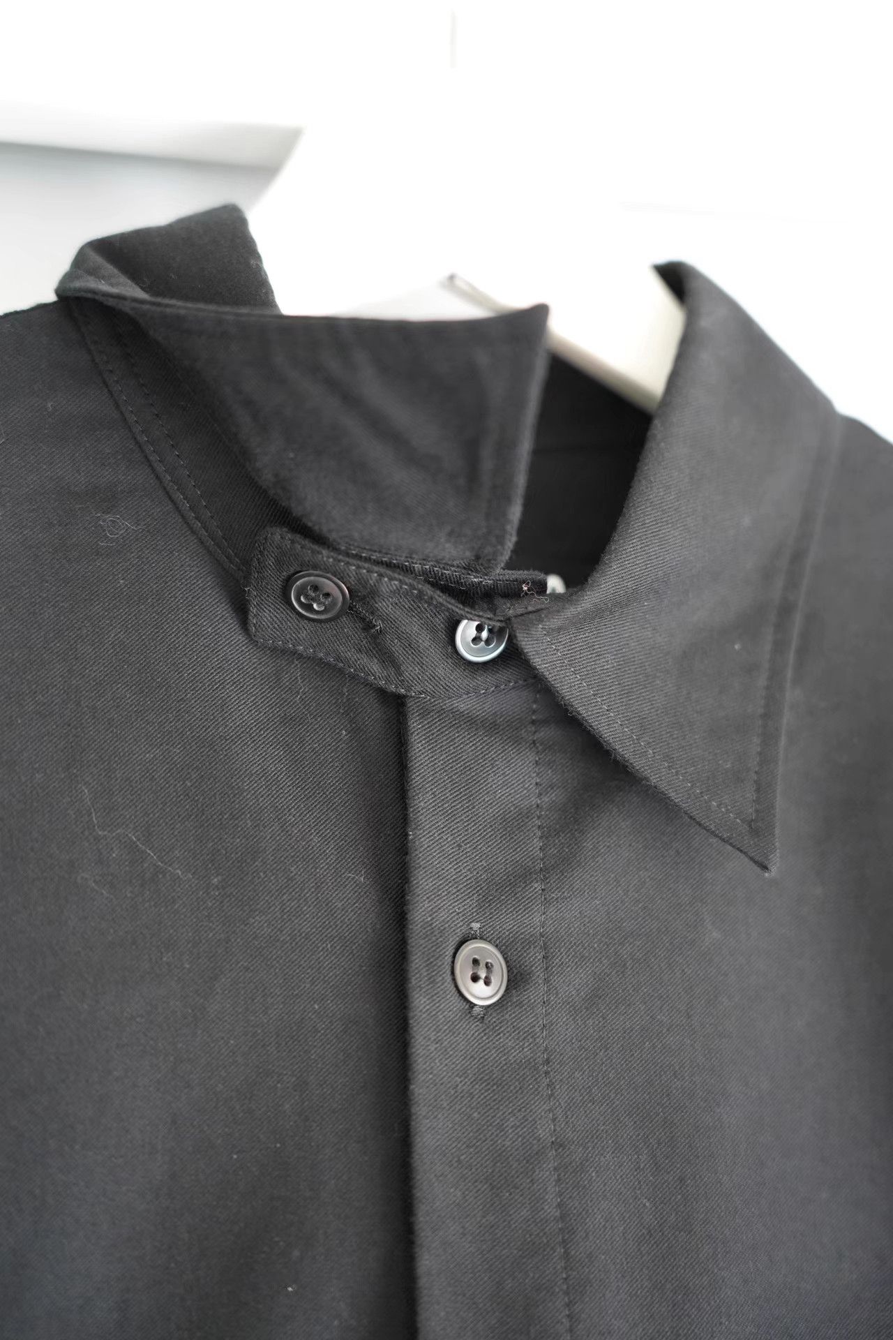 Yohji Yamamoto Yohji Yamamoto 17ss Signature Print Staff Shirt K4 Size US L / EU 52-54 / 3 - 4 Thumbnail