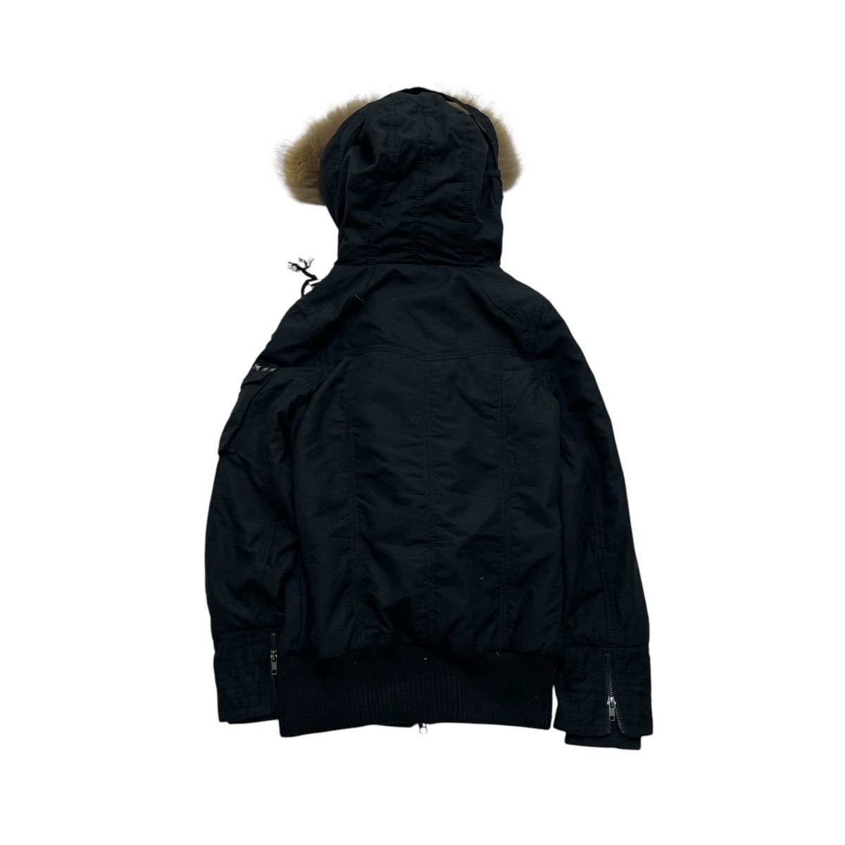 Japanese Brand × LIZ LISA × Le Grande Bleu (L.G.B.) 💥Cecil Mc Bee Faux Fur Parka Bondage Punker Jacket Size M / US 6-8 / IT 42-44 - 2 Thumbnail